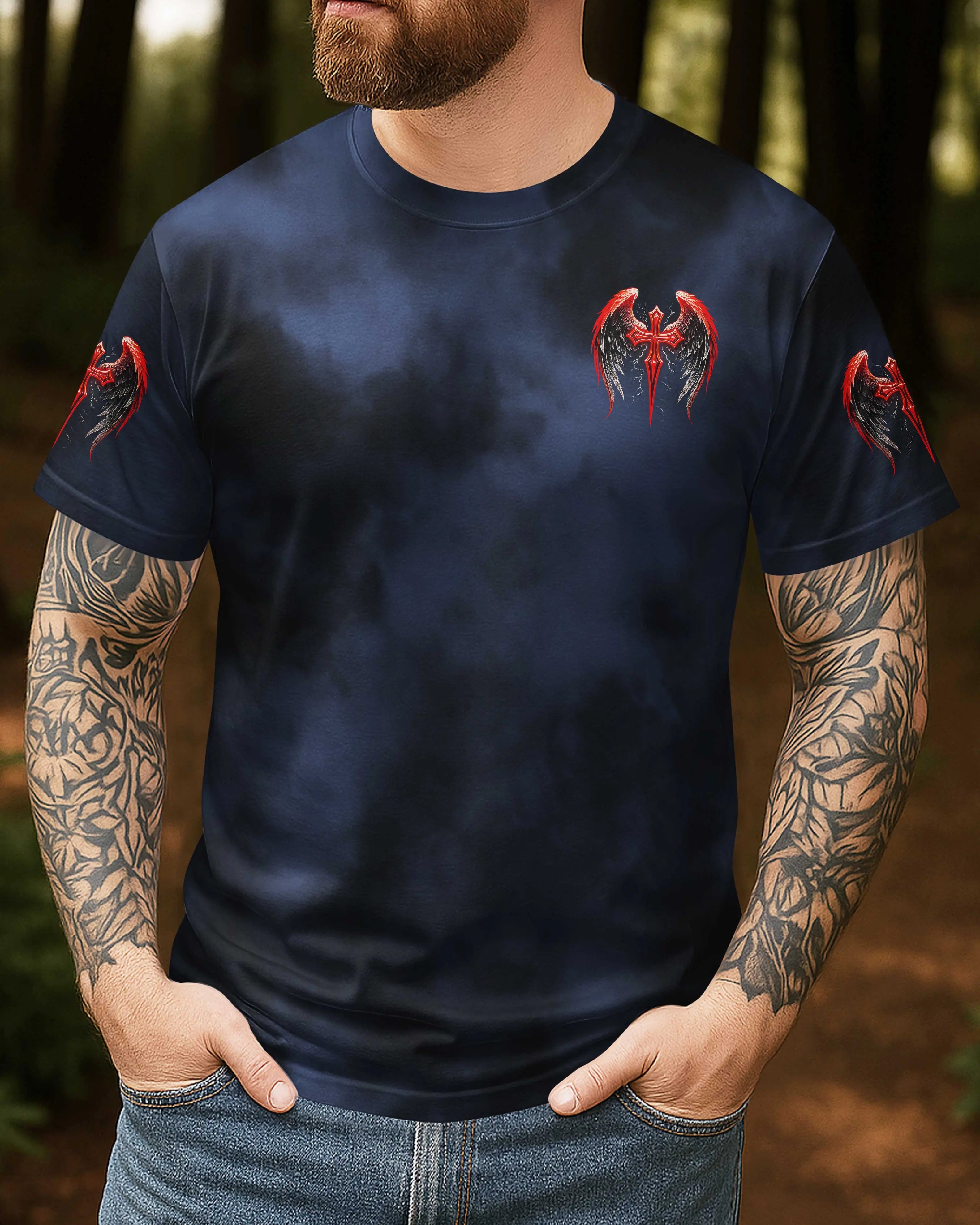 Forgiven All Over Print T-Shirt