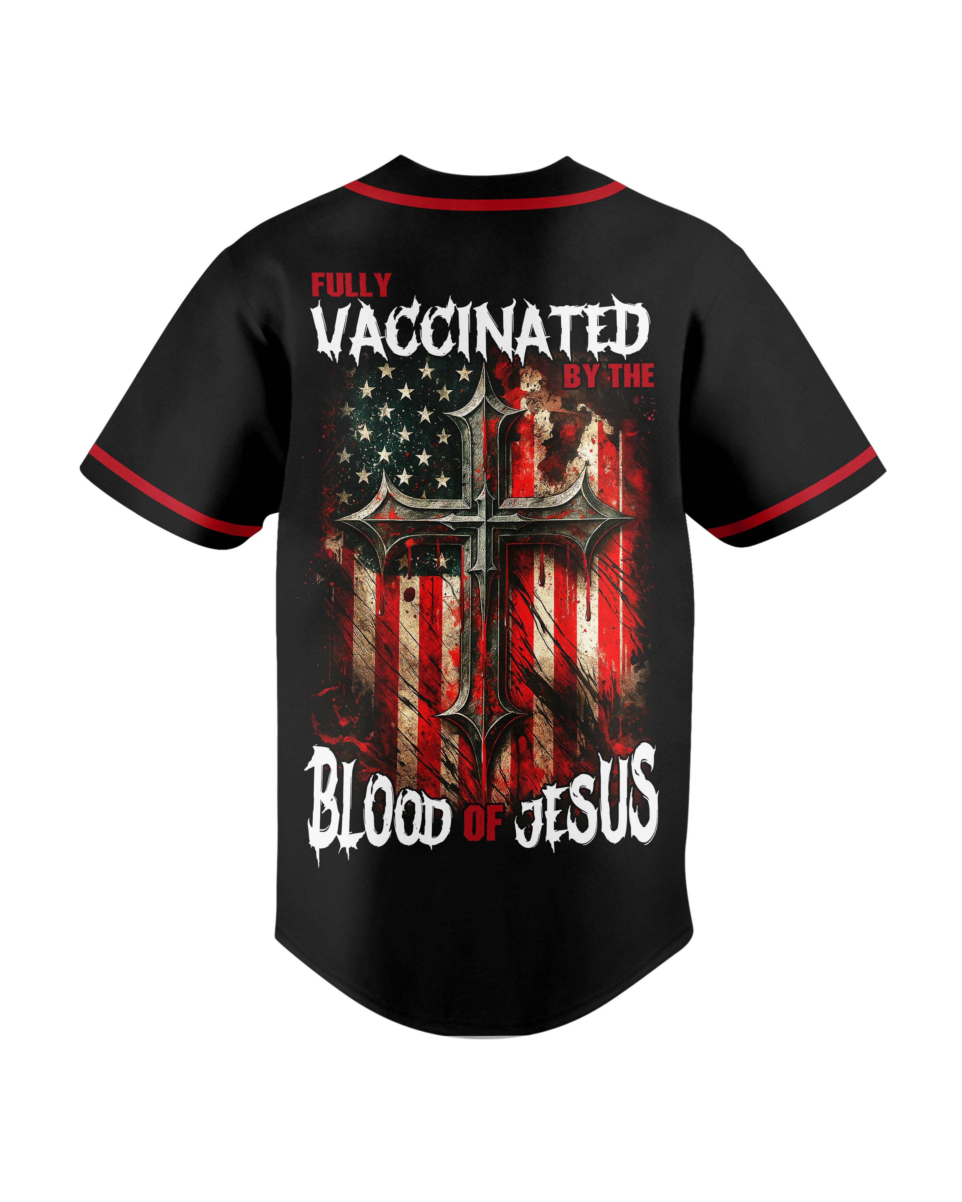 Fully Vaccinated All Over Print Jersey