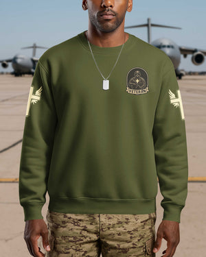 God Took The Strongest Americans All Over Print Sweater