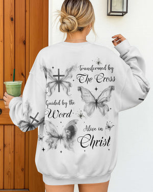 Transformed By The Cross Guided By The Word Alive In Christ Shirt