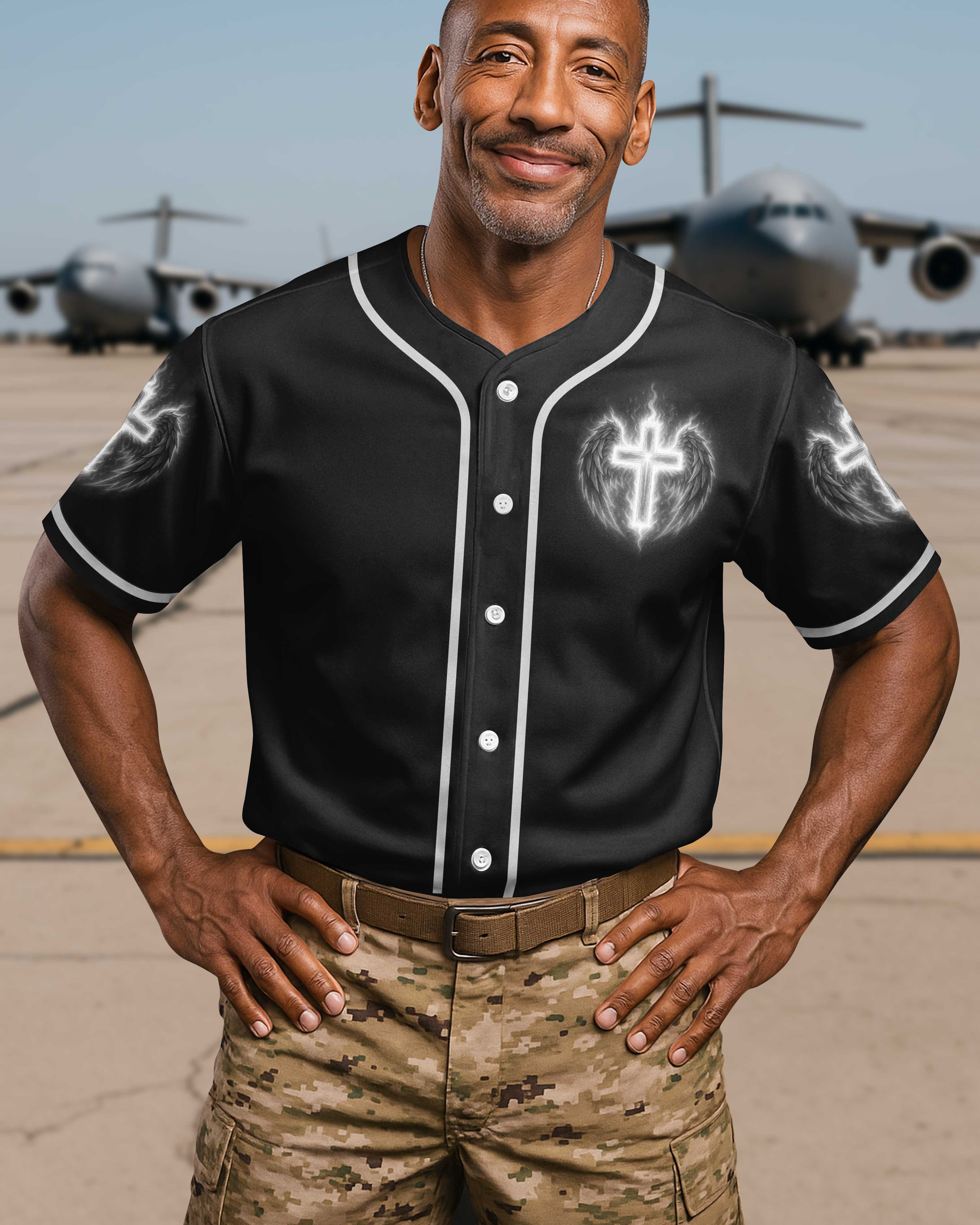 Stronger Than Ptsd Because I Walk With God Jersey