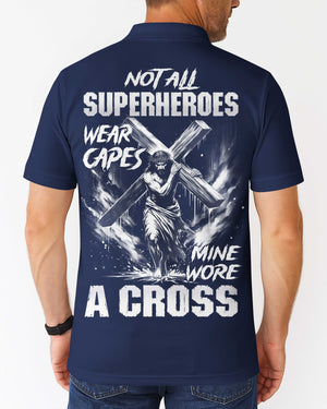 Not All Superheroes Wear Capes All Over Print Polo Shirt