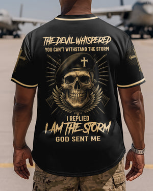 The Devil Whispered You Can’t Withstand The Storm Shirt