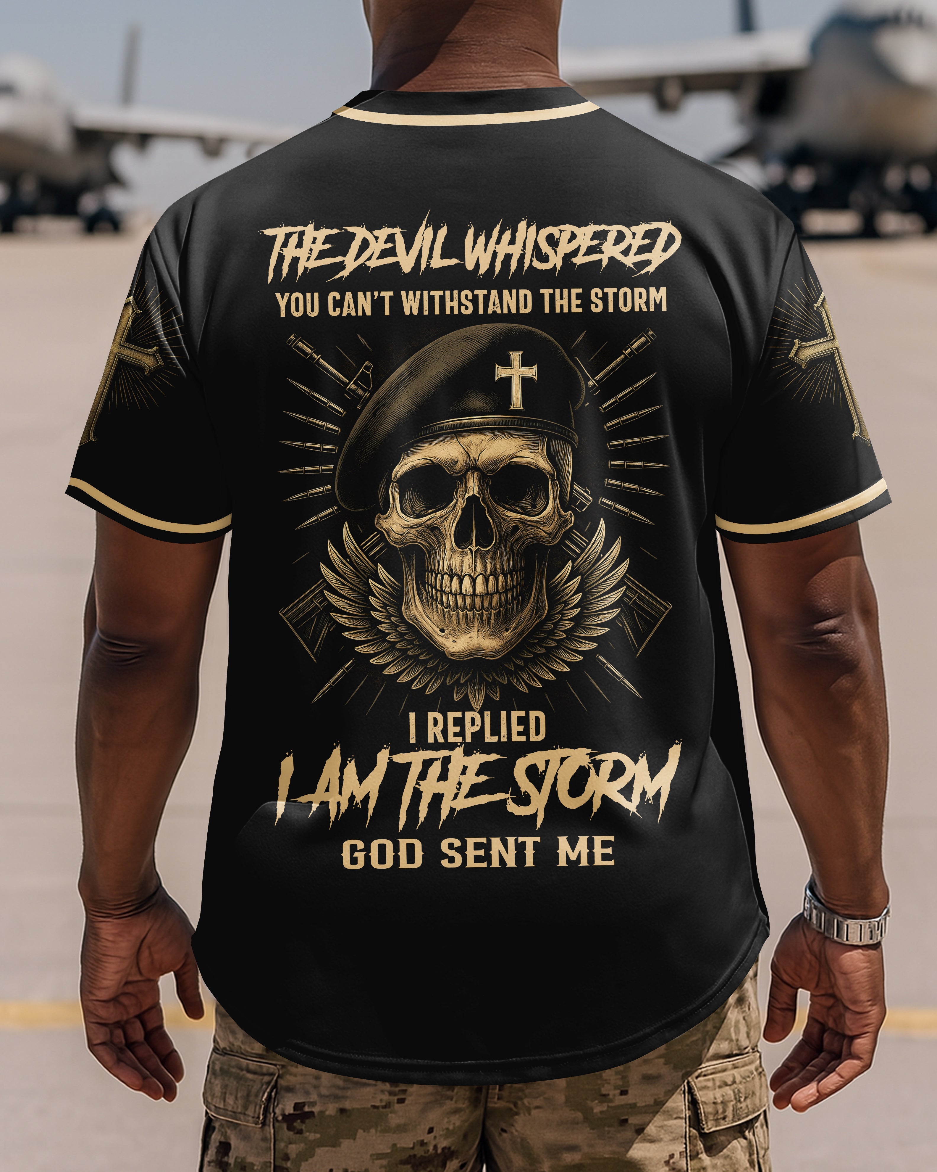 The Devil Whispered You Can’t Withstand The Storm Shirt