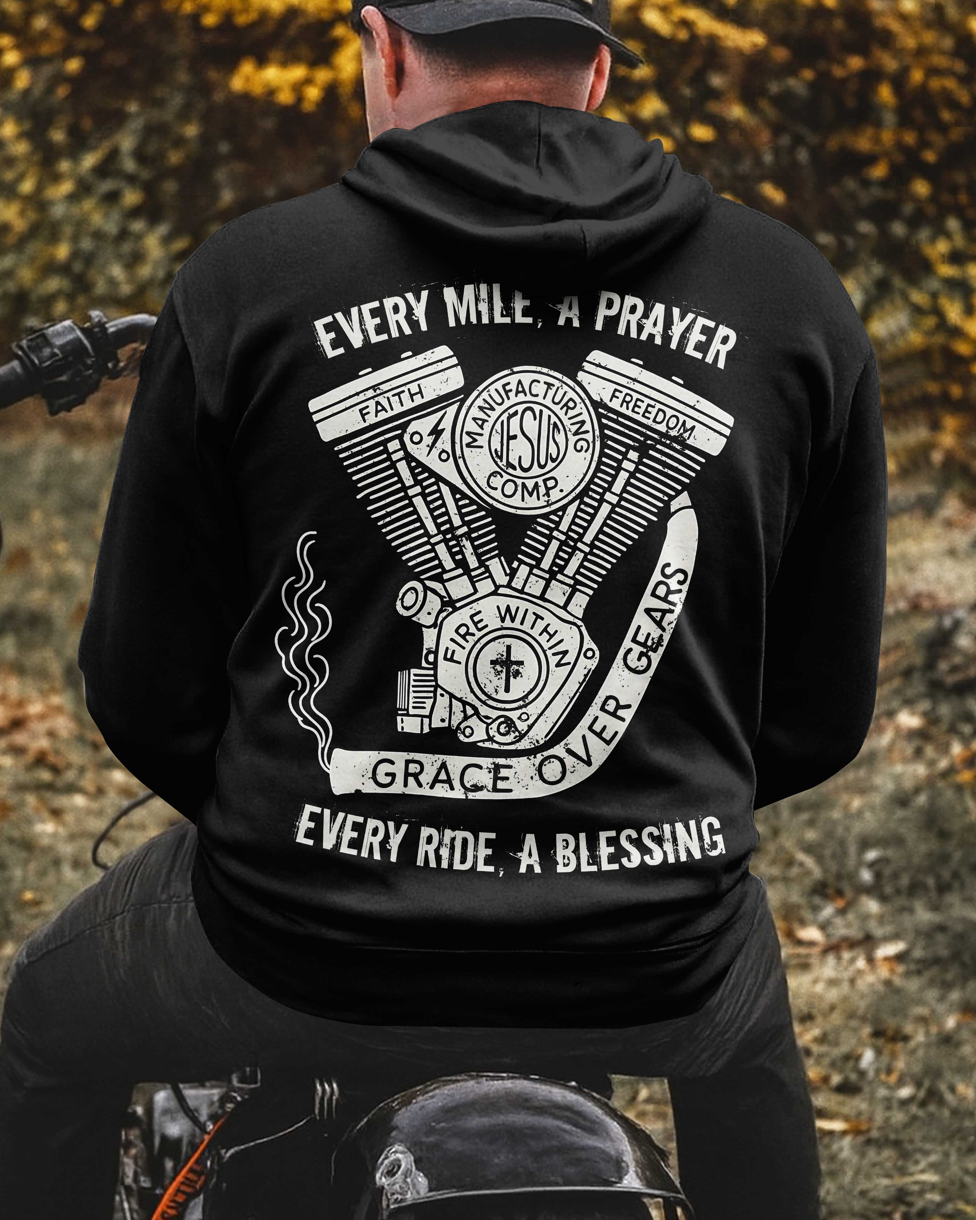 Every Mile A Prayer All Over Print Hoodie