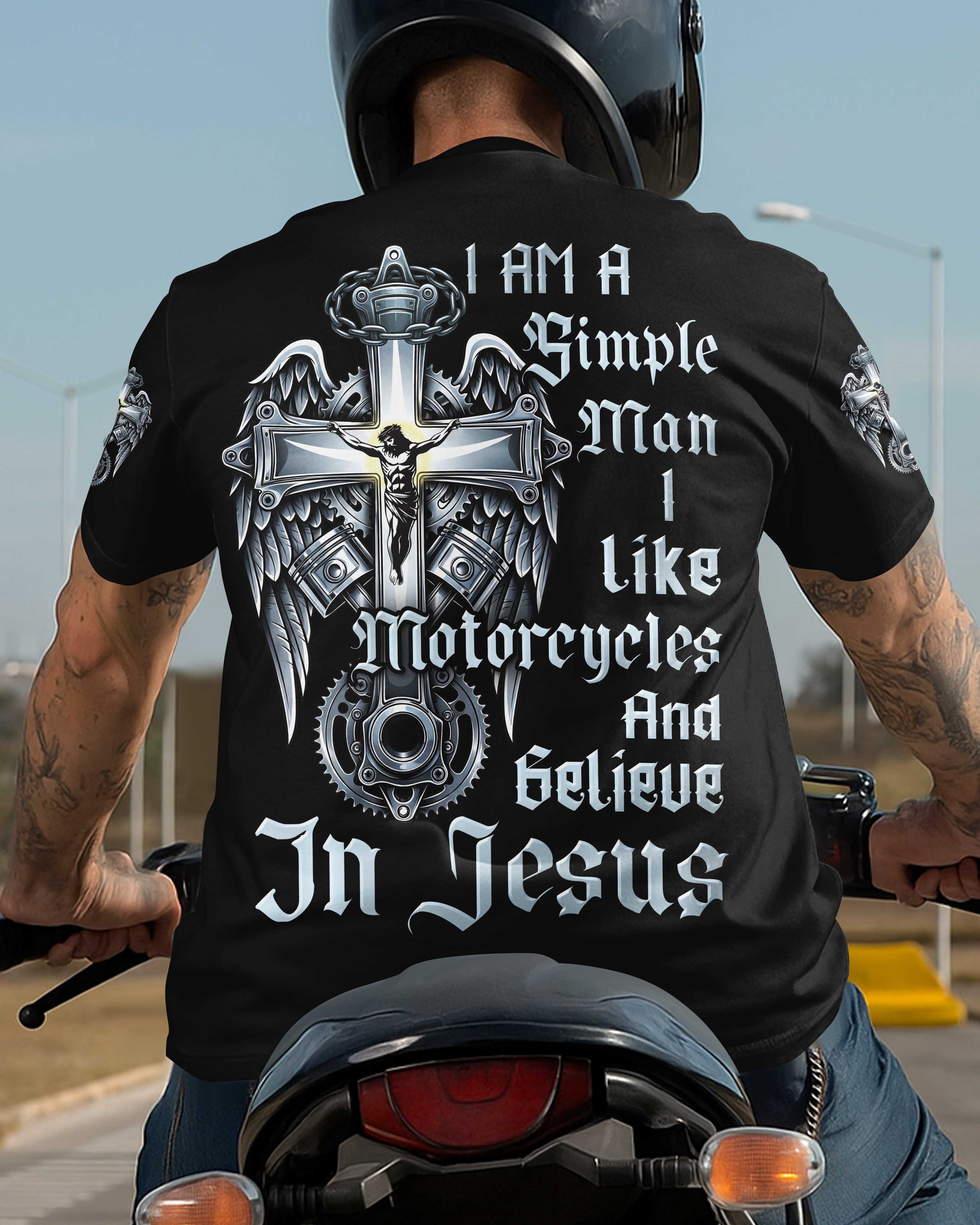 I Am A Simple Man All Over Print T-Shirt