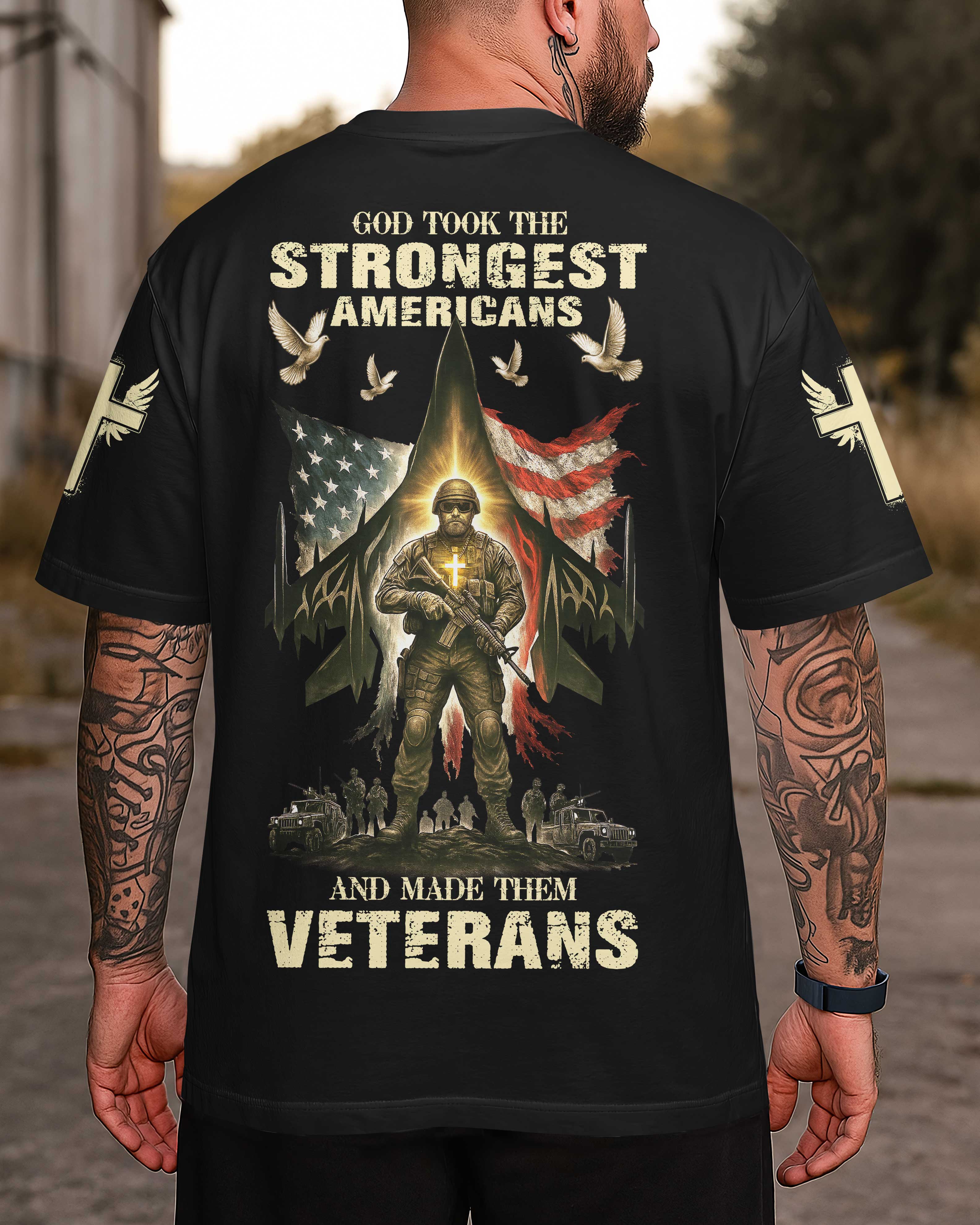 God Took The Strongest Americans T-Shirt