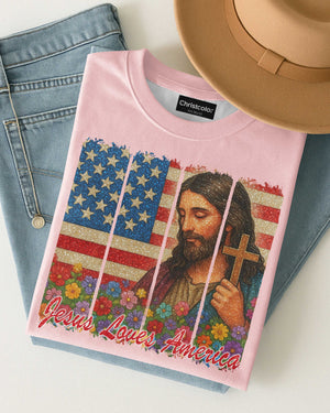 Jesus Loves America T-Shirt