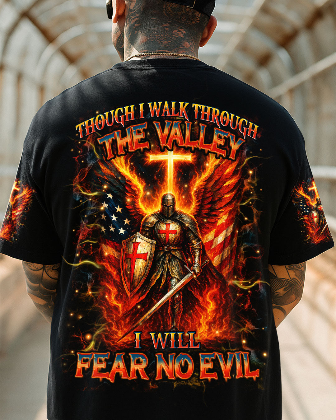 I Will Fear No Evil Men's All Over Print Shirt - Yhhn1108253