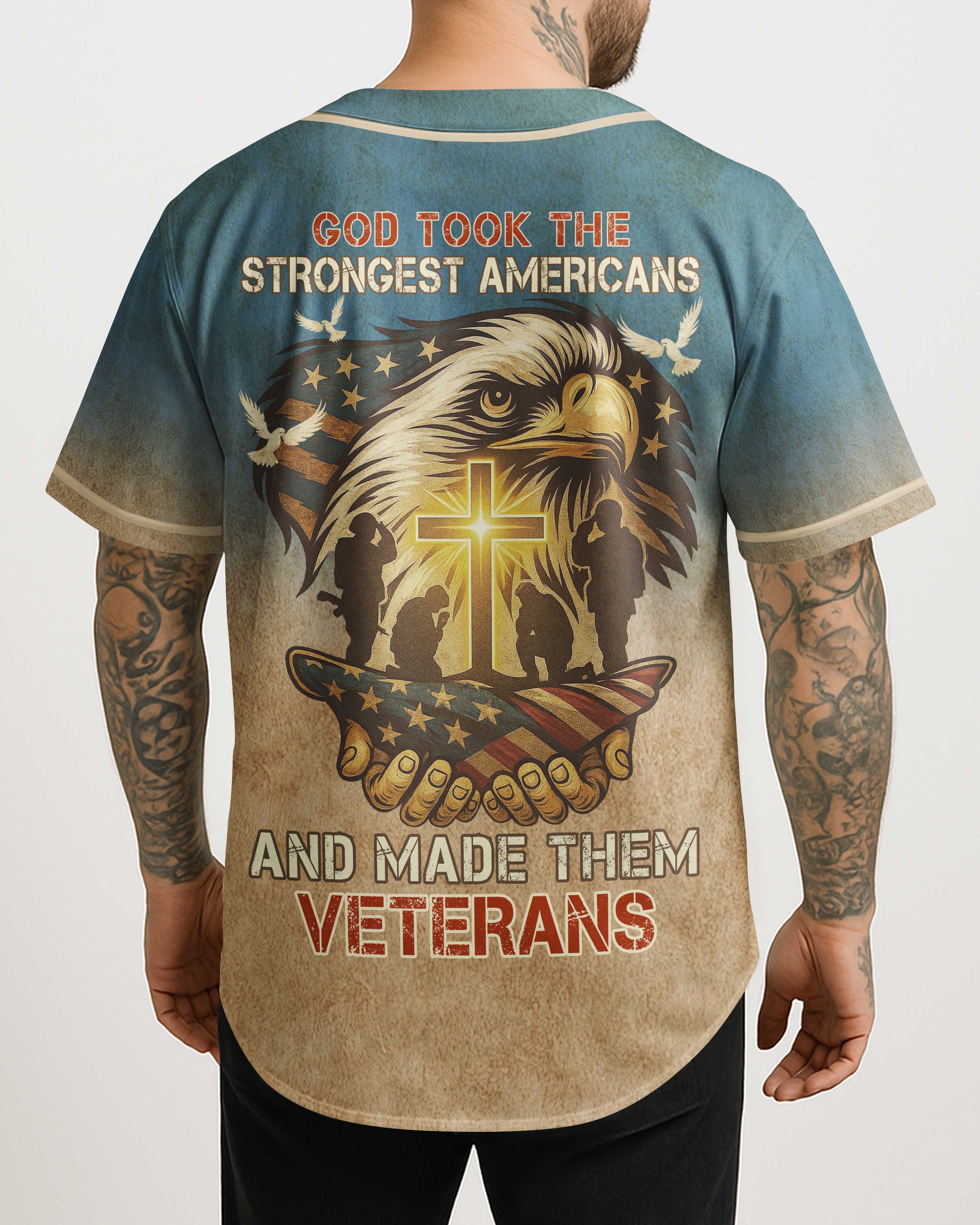 God Took The Strongest Americans Jersey