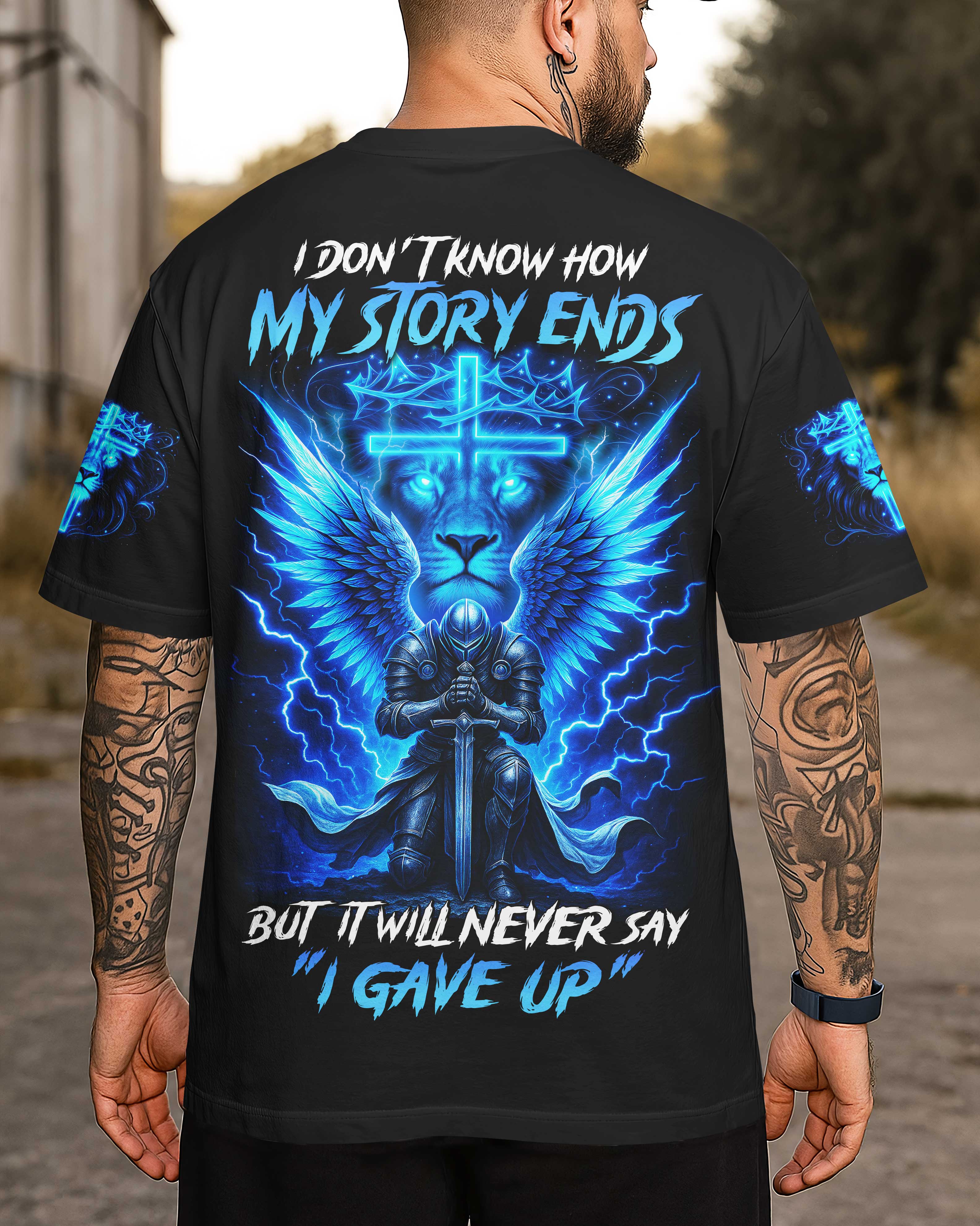 I Don't Know How My Story Ends All Over Print T-Shirt