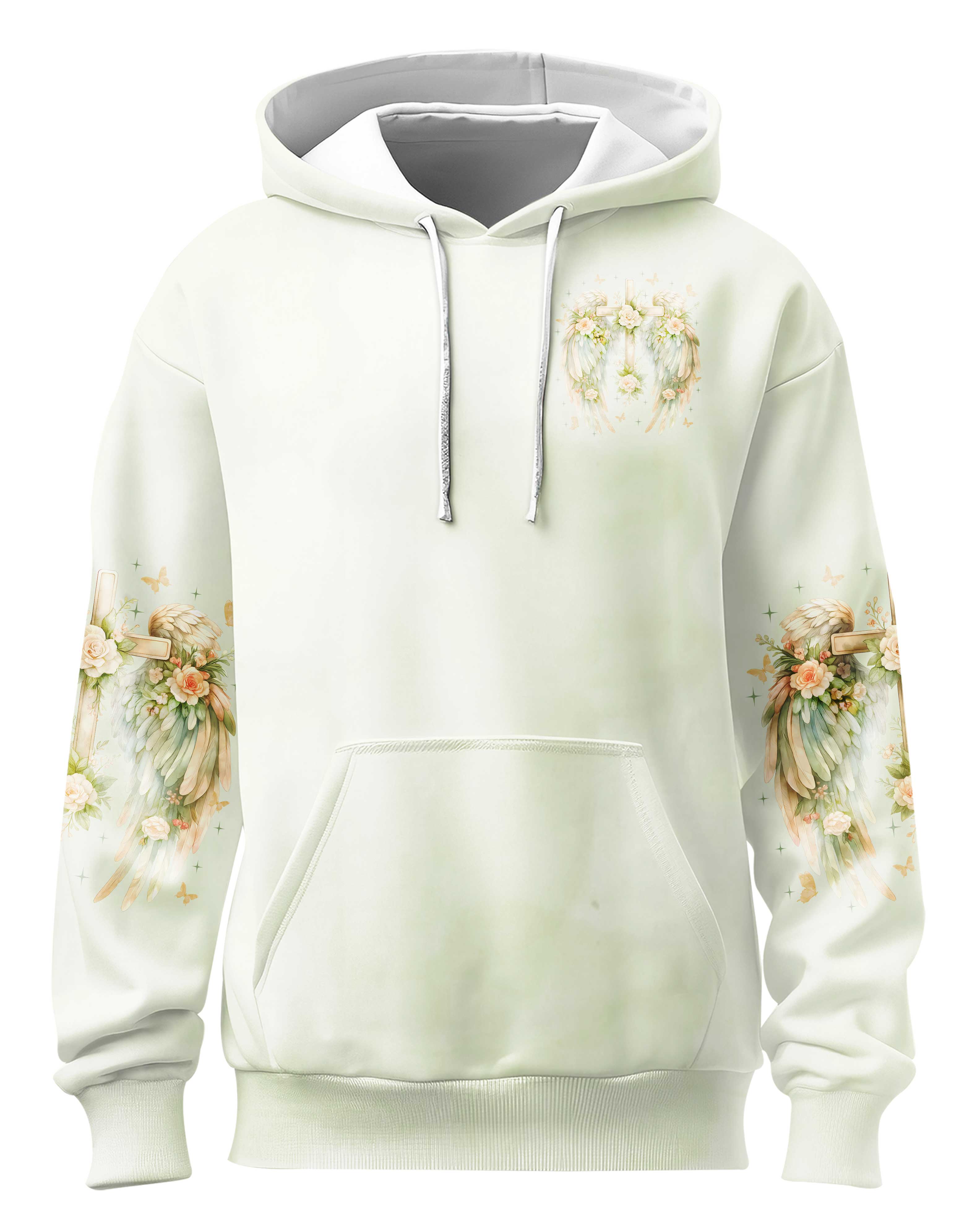 The Cross Holds My Faith His Wings Hold My Heart Shirt