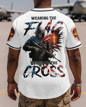 Wearing The Flag Guided By The Cross Jersey