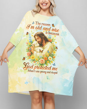 The Reason I'm Old And Wise All Over Print Sleep Tee