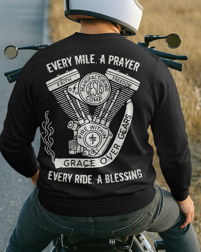 Every Mile A Prayer All Over Print Sweater