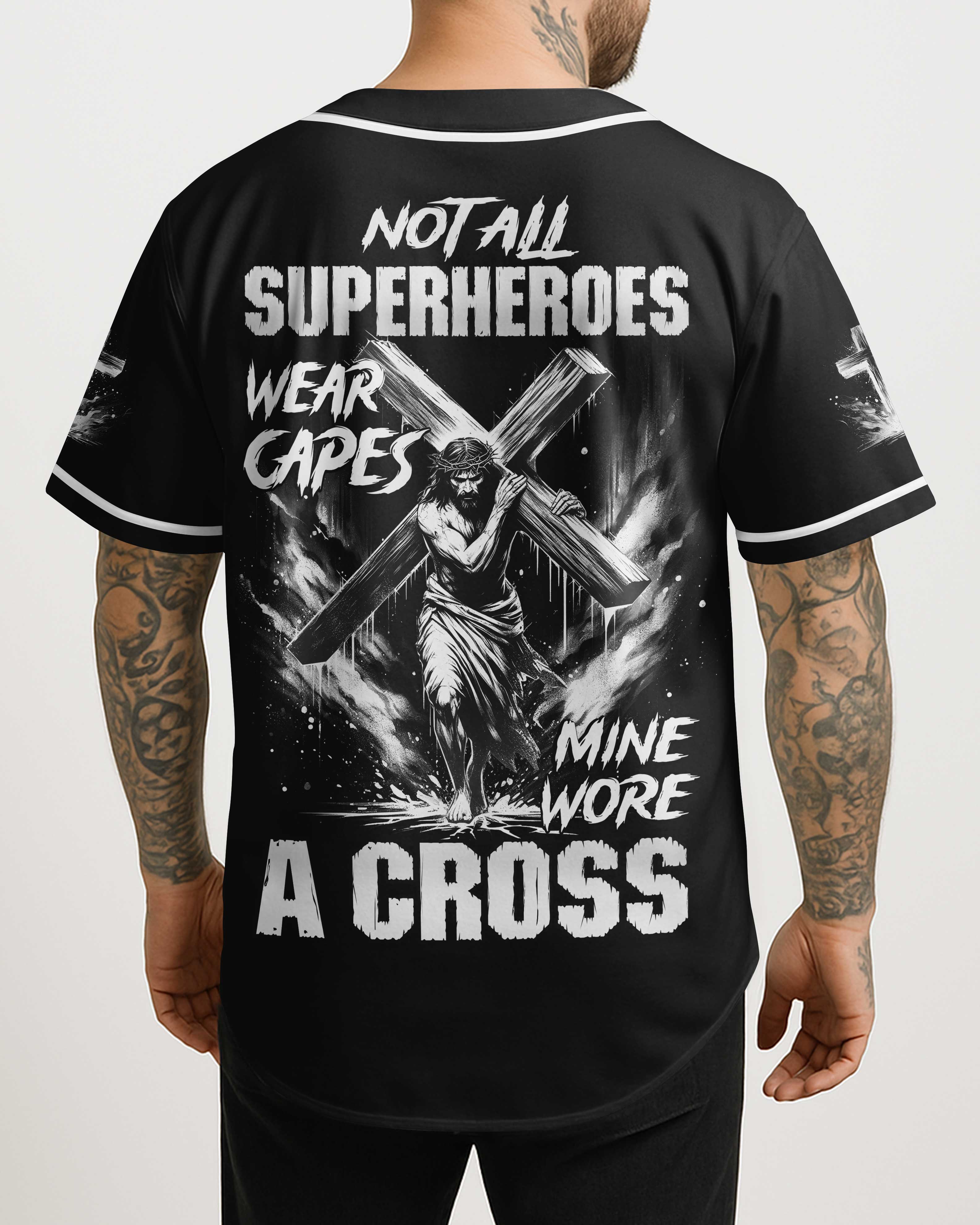 Not All Superheroes Wear Capes All Over Print Jersey1