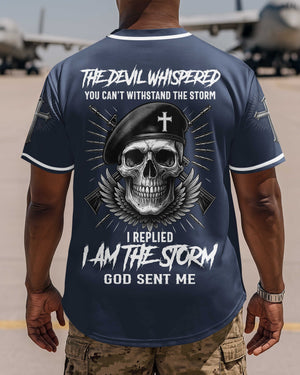 The Devil Whispered You Can't Withstand The Storm Shirt