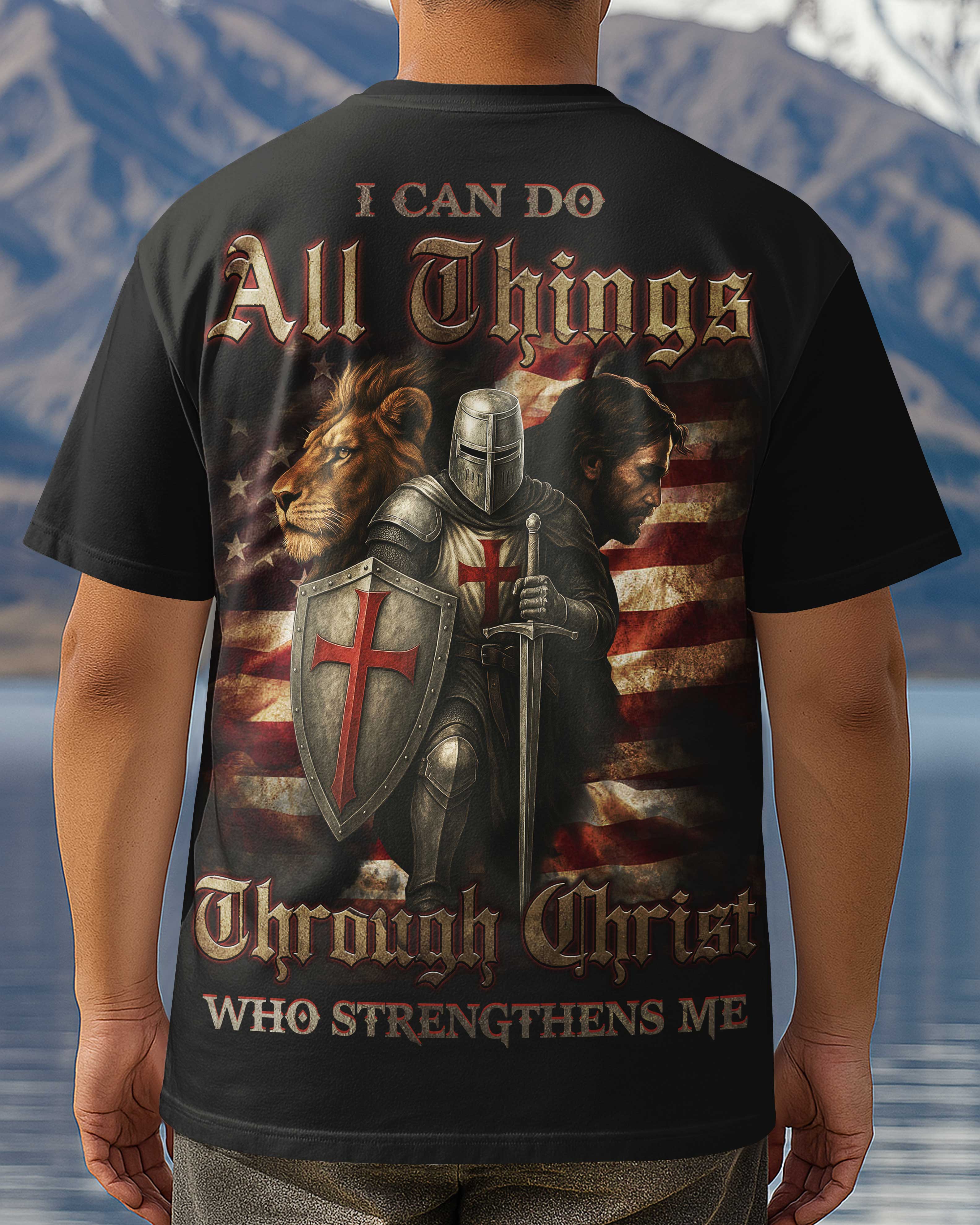 I Can Do All Things All Over Print T-Shirt
