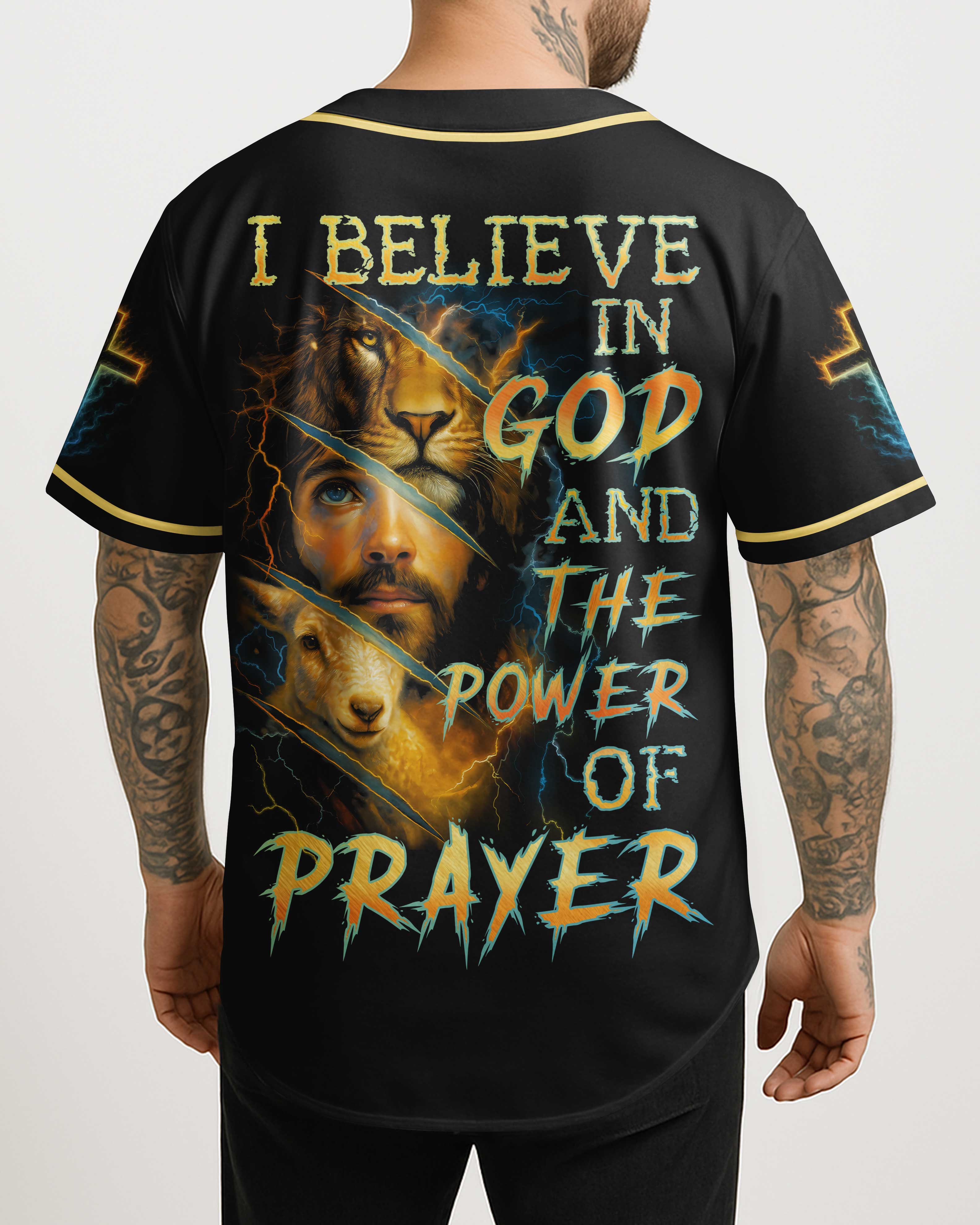 I Believe In God All Over Print Jersey
