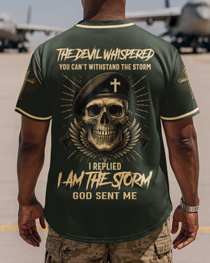 The Devil Whispered You Can't Withstand The Storm Shirt