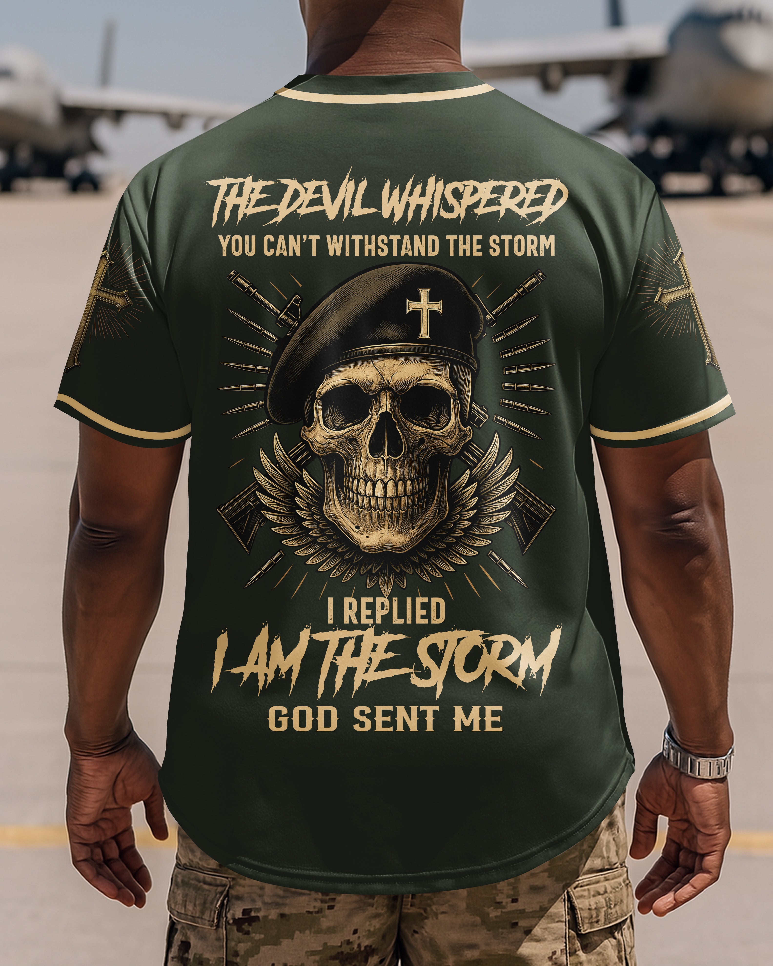 The Devil Whispered You Can't Withstand The Storm Shirt