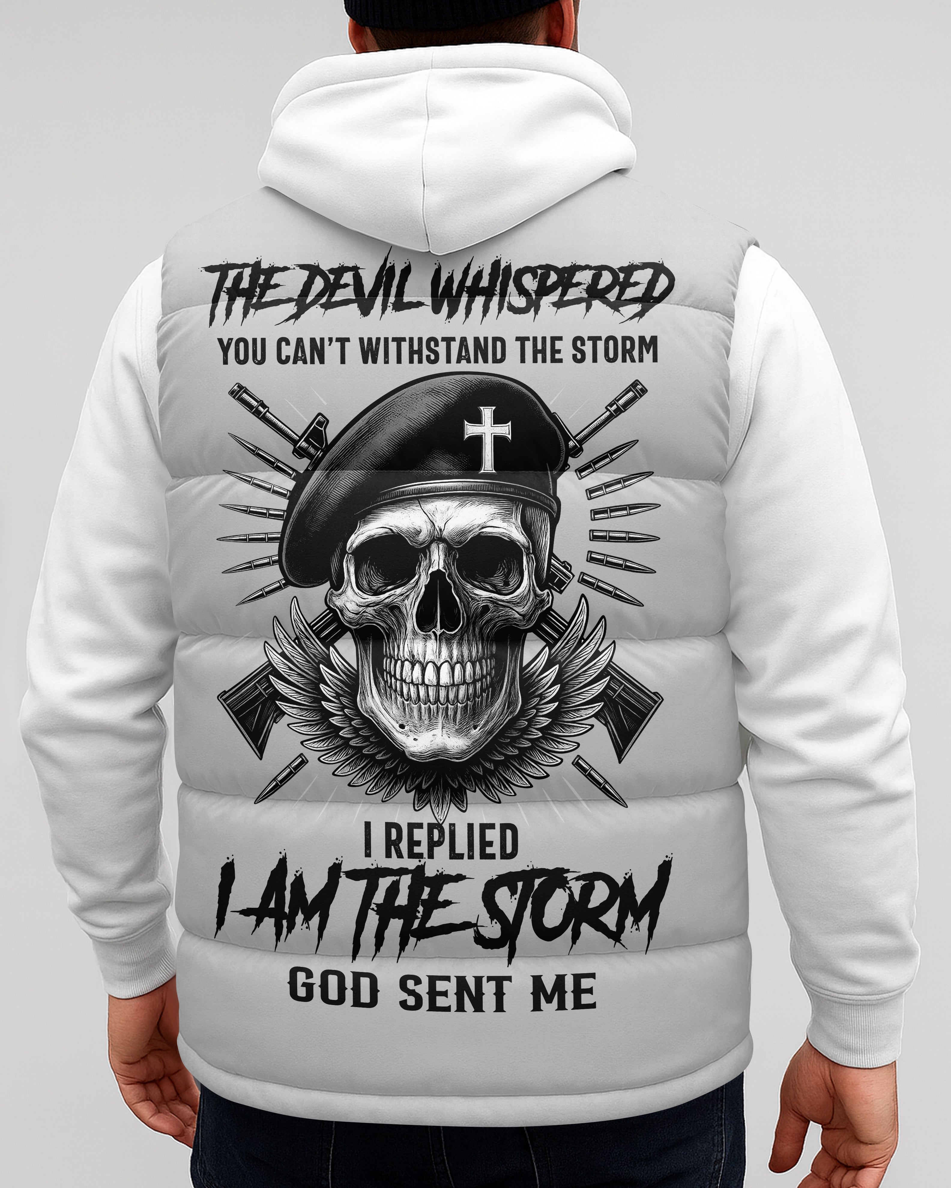 The Devil Whispered You Can't Withstand The Storm Shirt