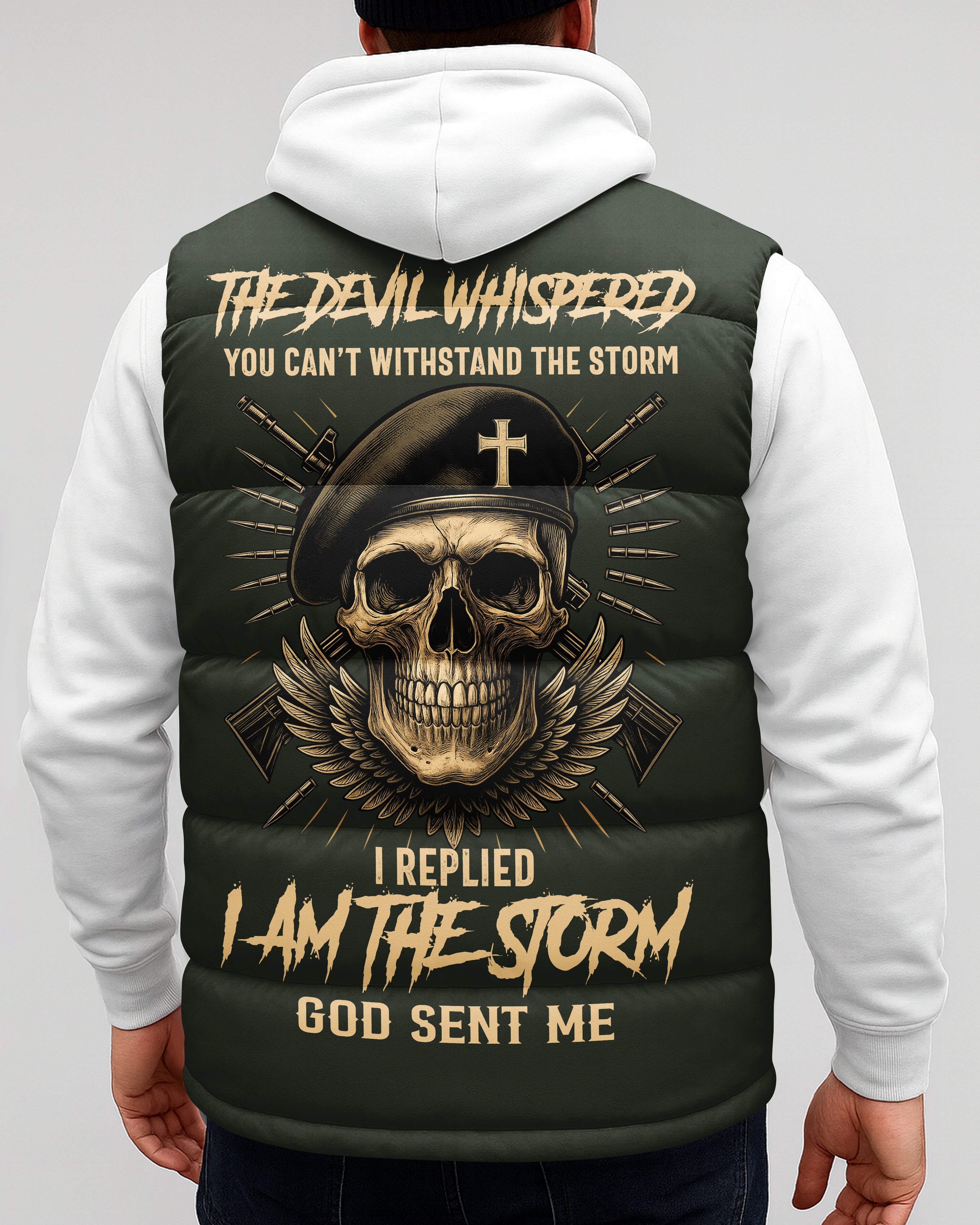 The Devil Whispered You Can't Withstand The Storm Shirt