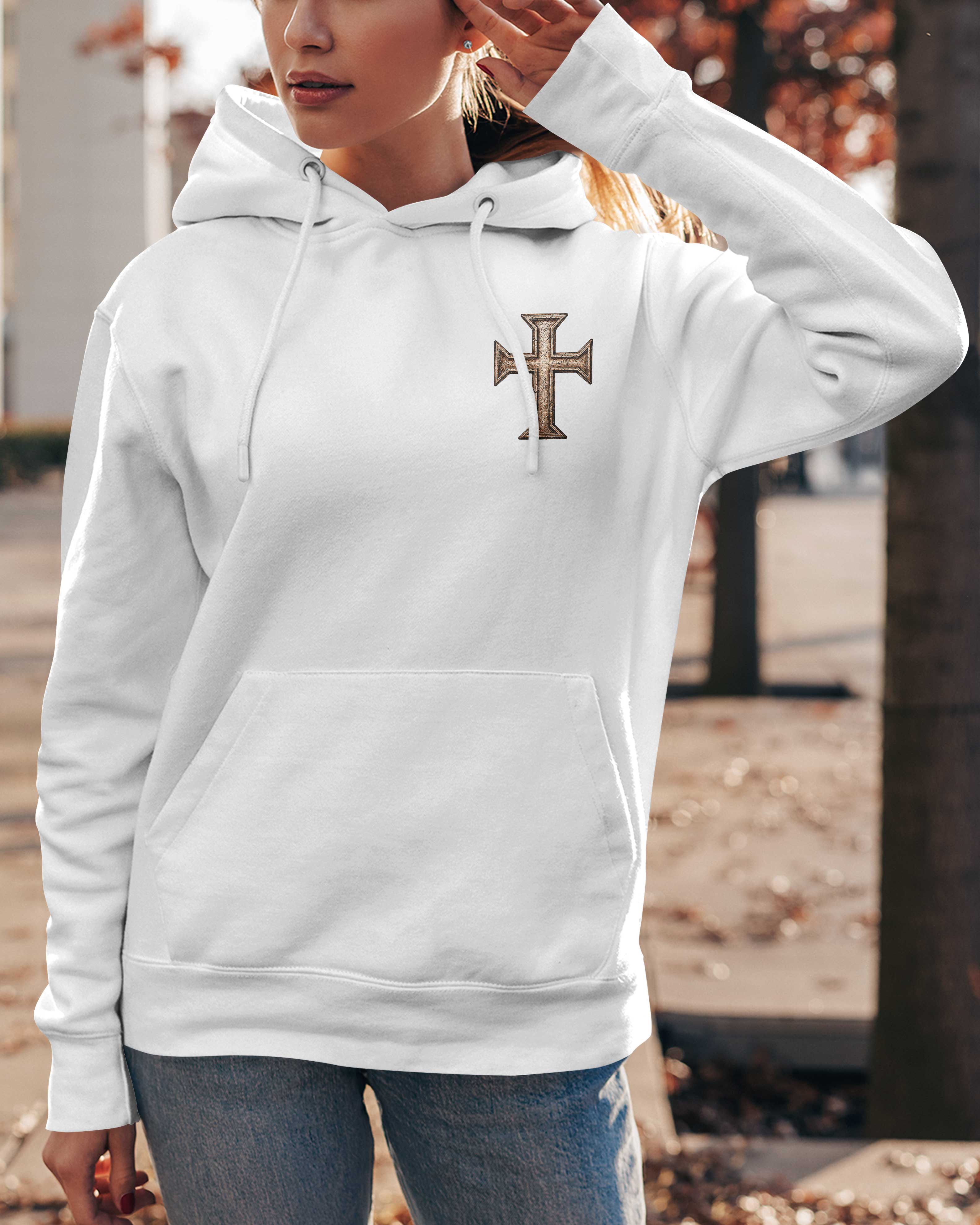 Blessed By God Loved By Jesus Led By The Holy Spirit Hoodie