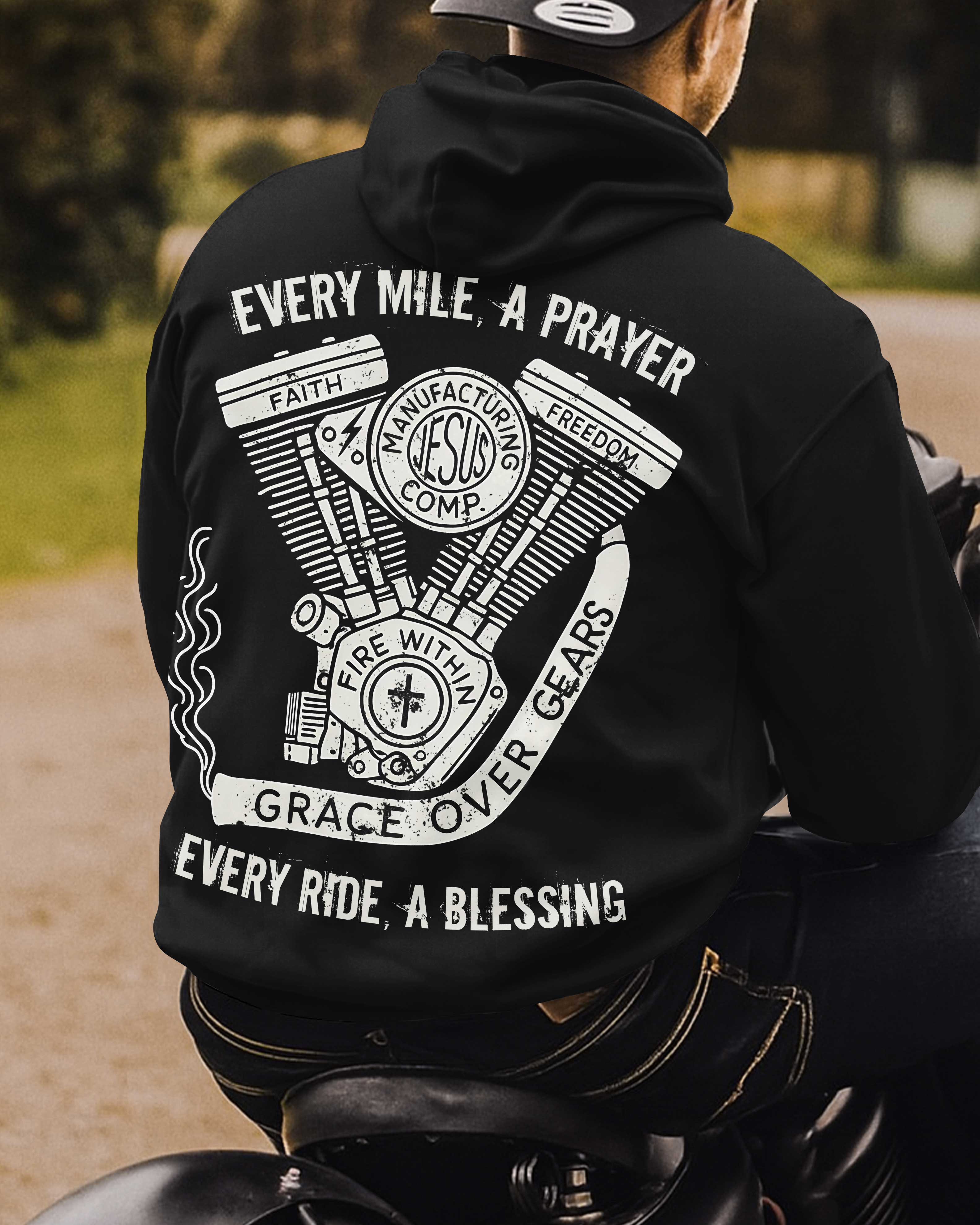 Every Mile A Prayer All Over Print Hoodie