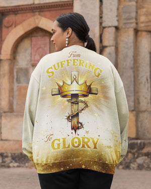 From Suffering To Glory All Over Print Sweater