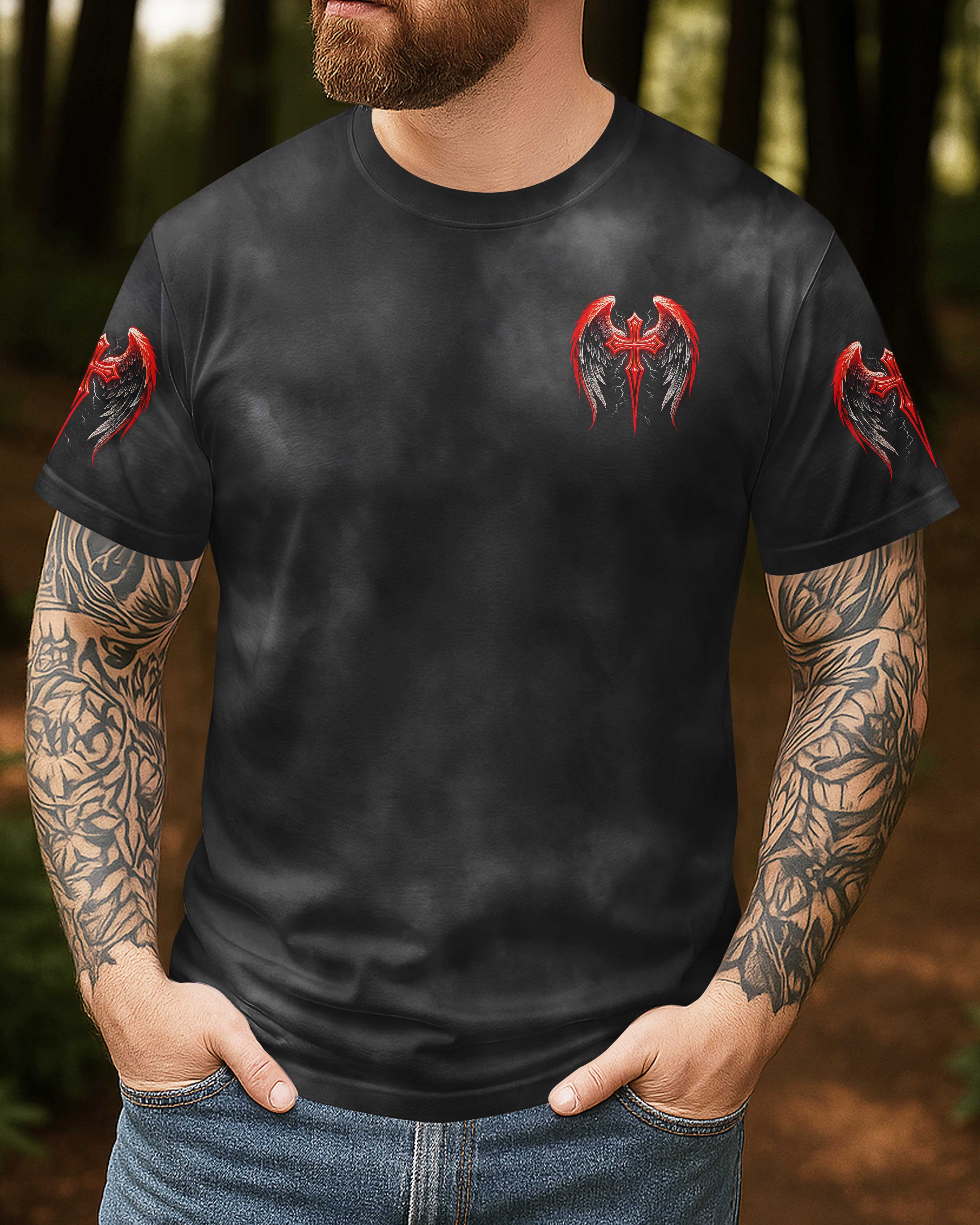 Forgiven All Over Print T-Shirt1