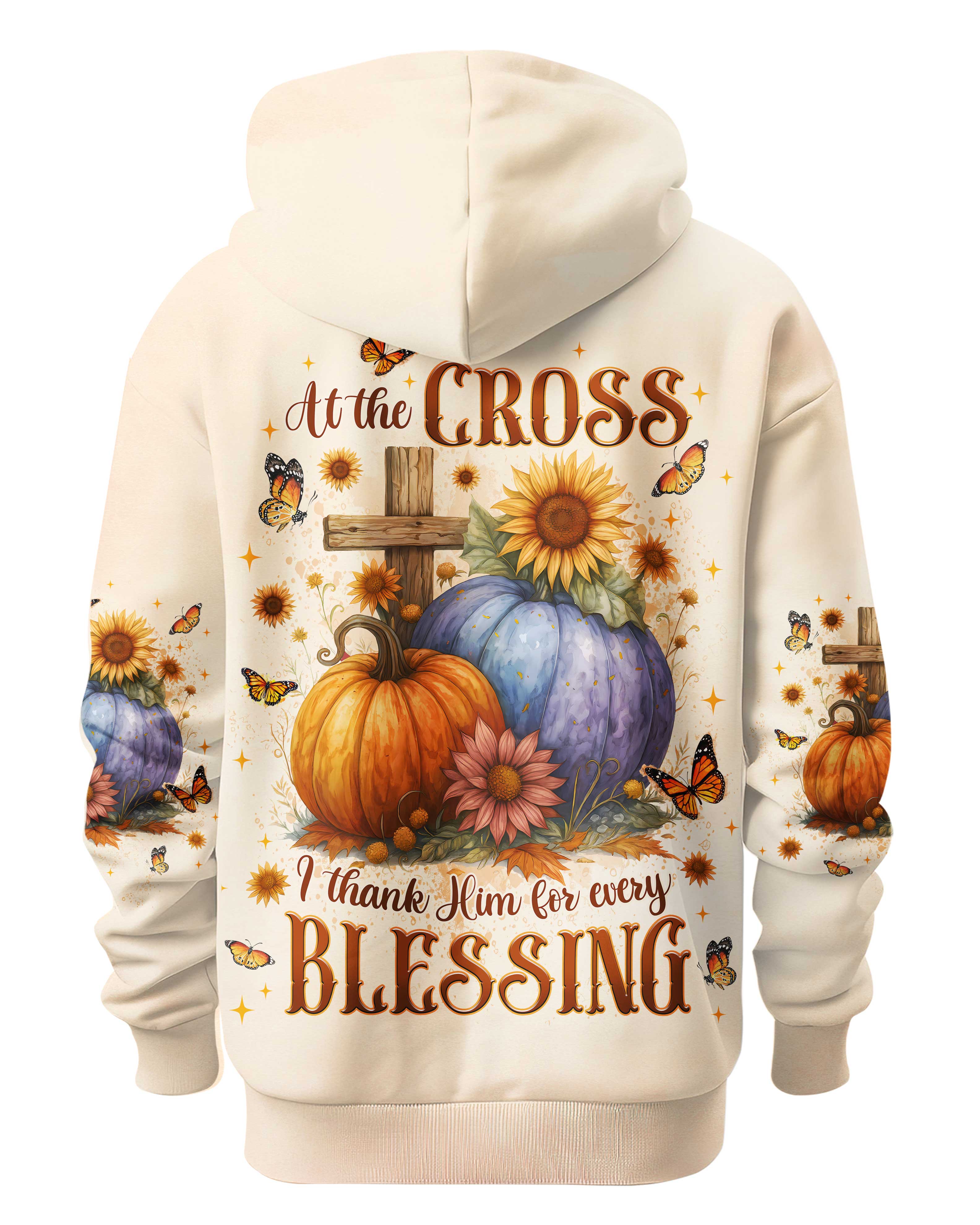 At The Cross I Thank Him For Every Blessing Shirt