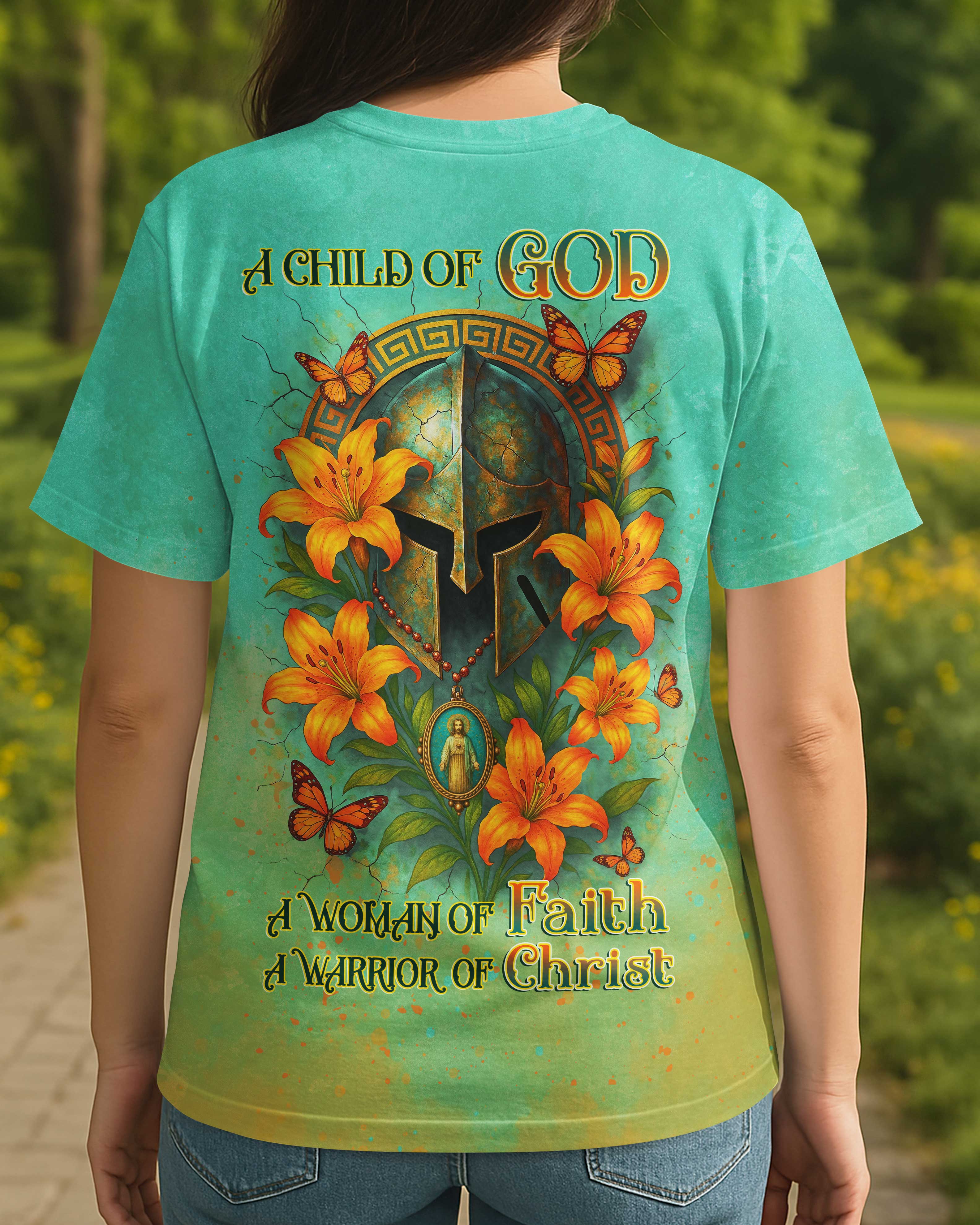 A Woman Of Faith All Over Print T-shirt