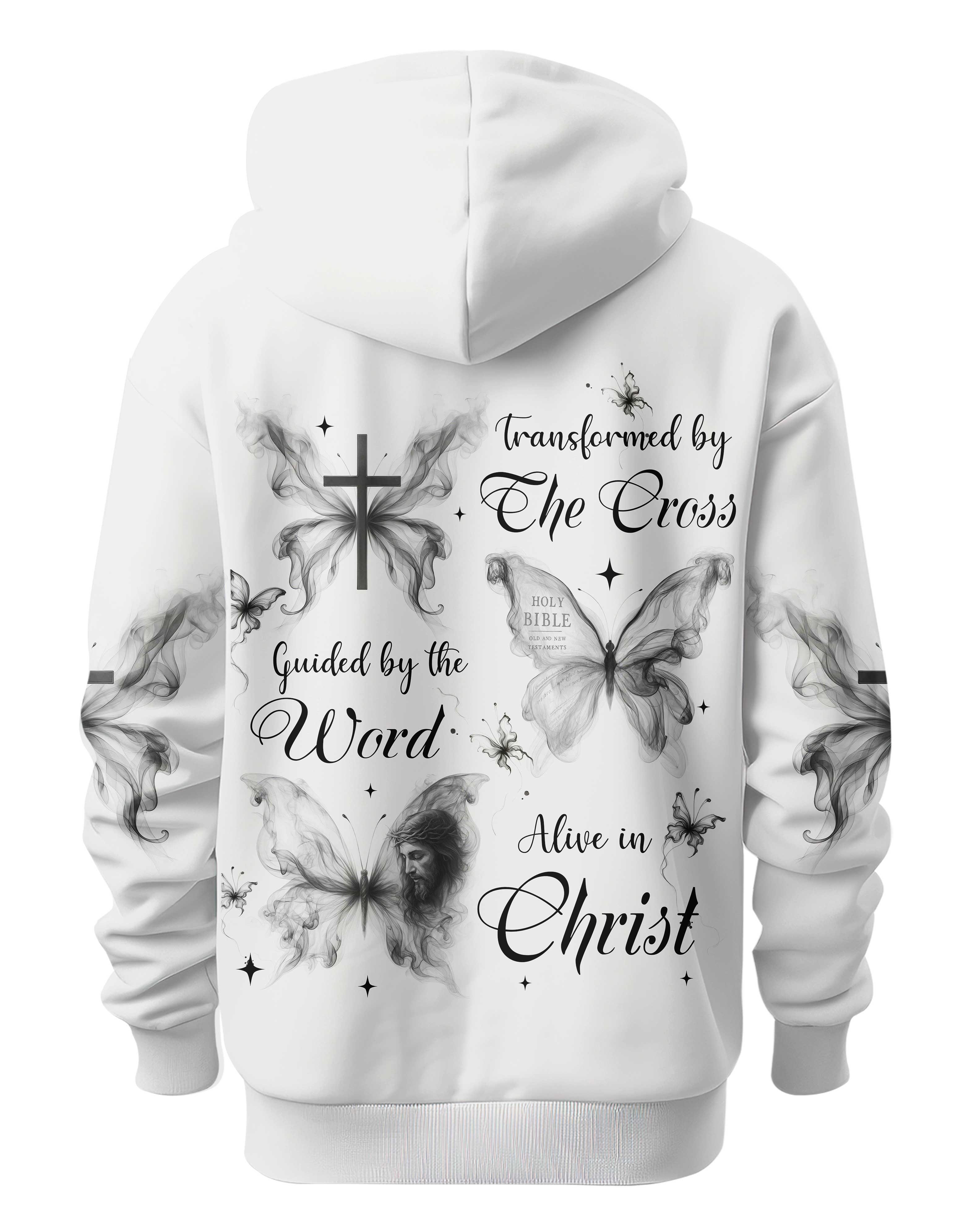 Transformed By The Cross Guided By The Word Alive In Christ Shirt