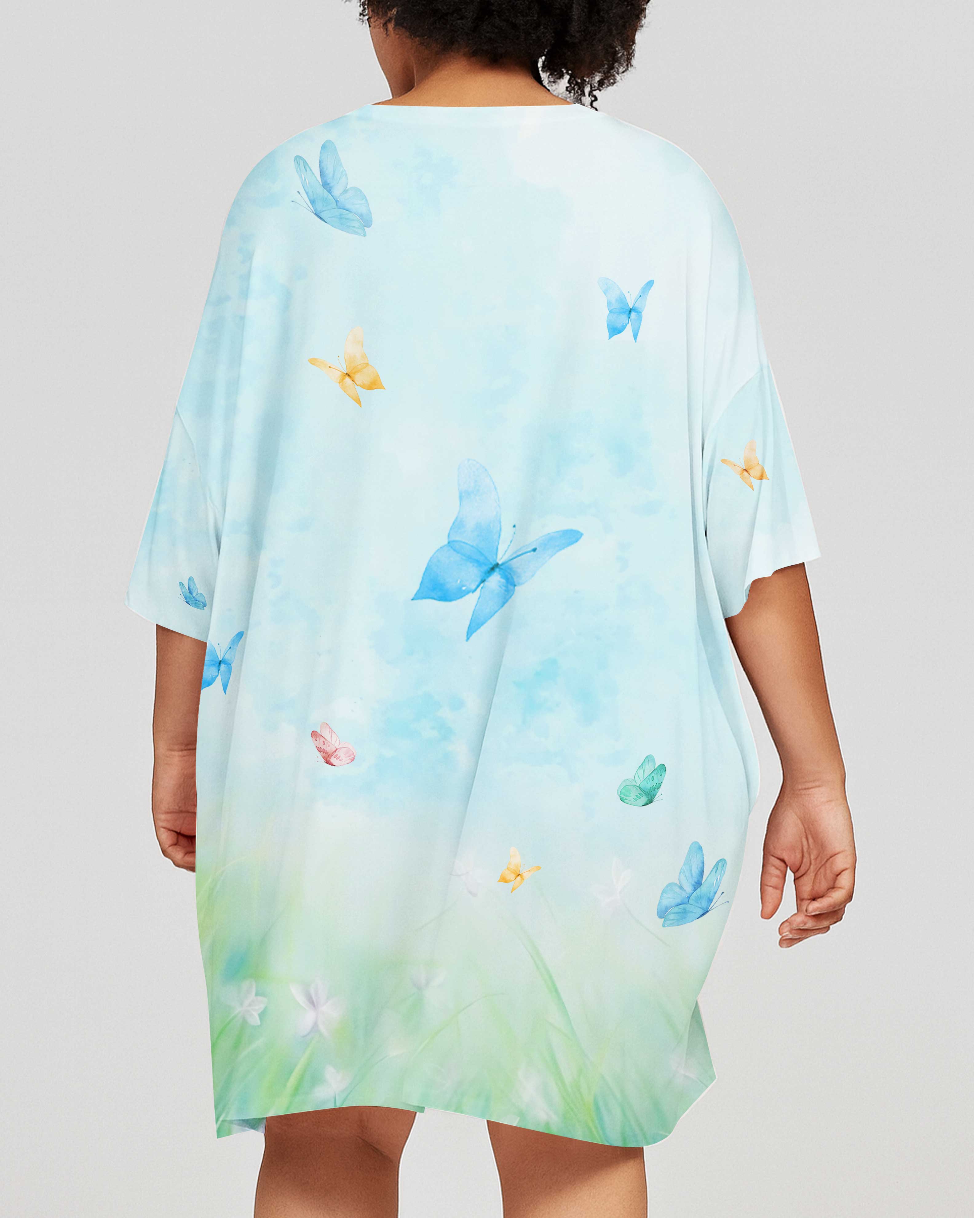 With The Shepherd Near All Over Print Sleep Tee