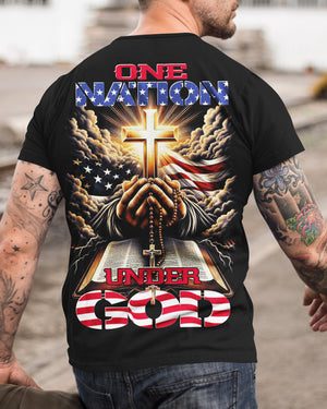 One Nation Under God All Over Print T-shirt1