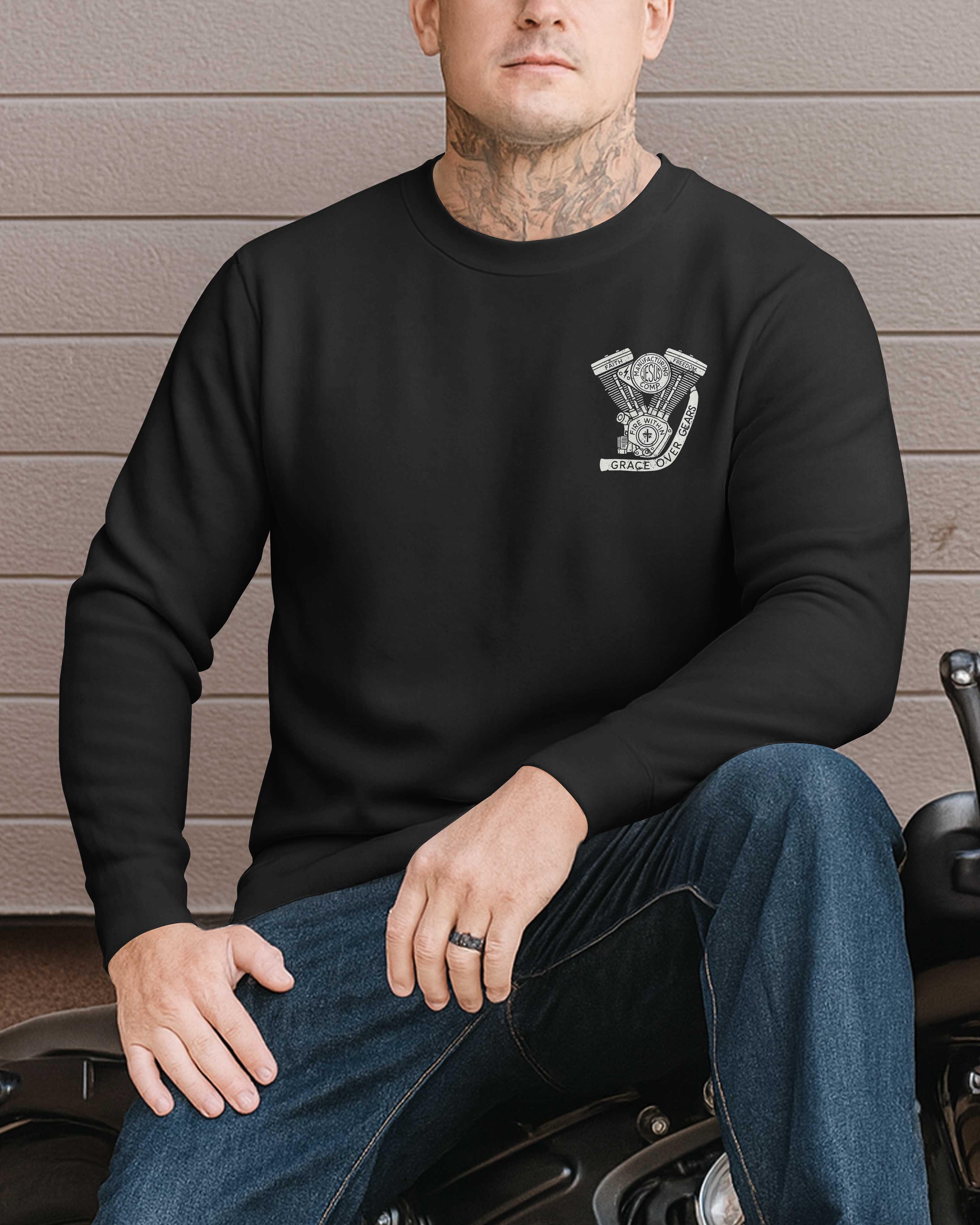 Every Mile A Prayer All Over Print Sweater