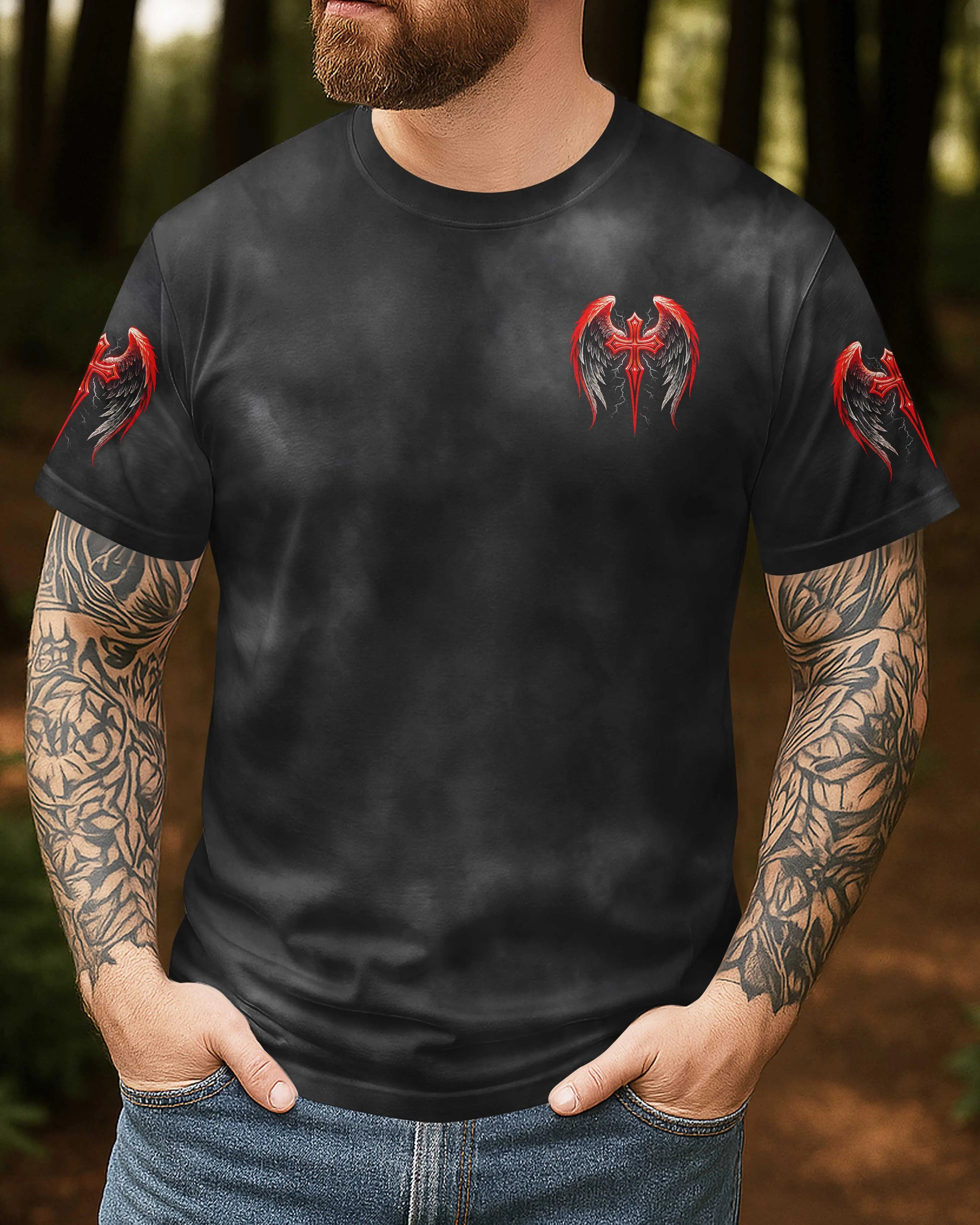 Forgiven All Over Print T-Shirt