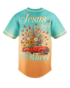 Jesus Take The Wheel All Over Print Jersey