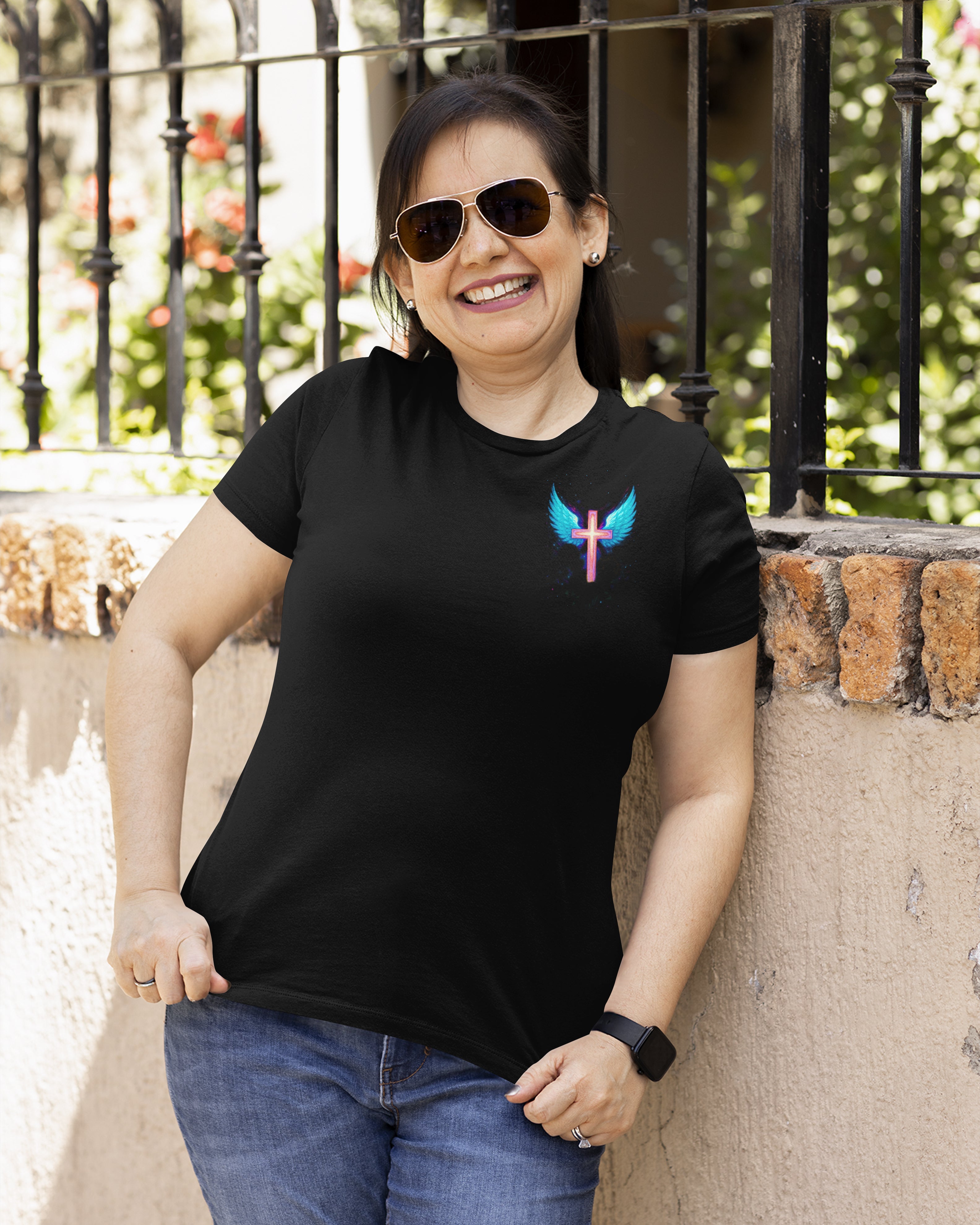 Always Pray And Never Lose Hope All Over Print T-Shirt