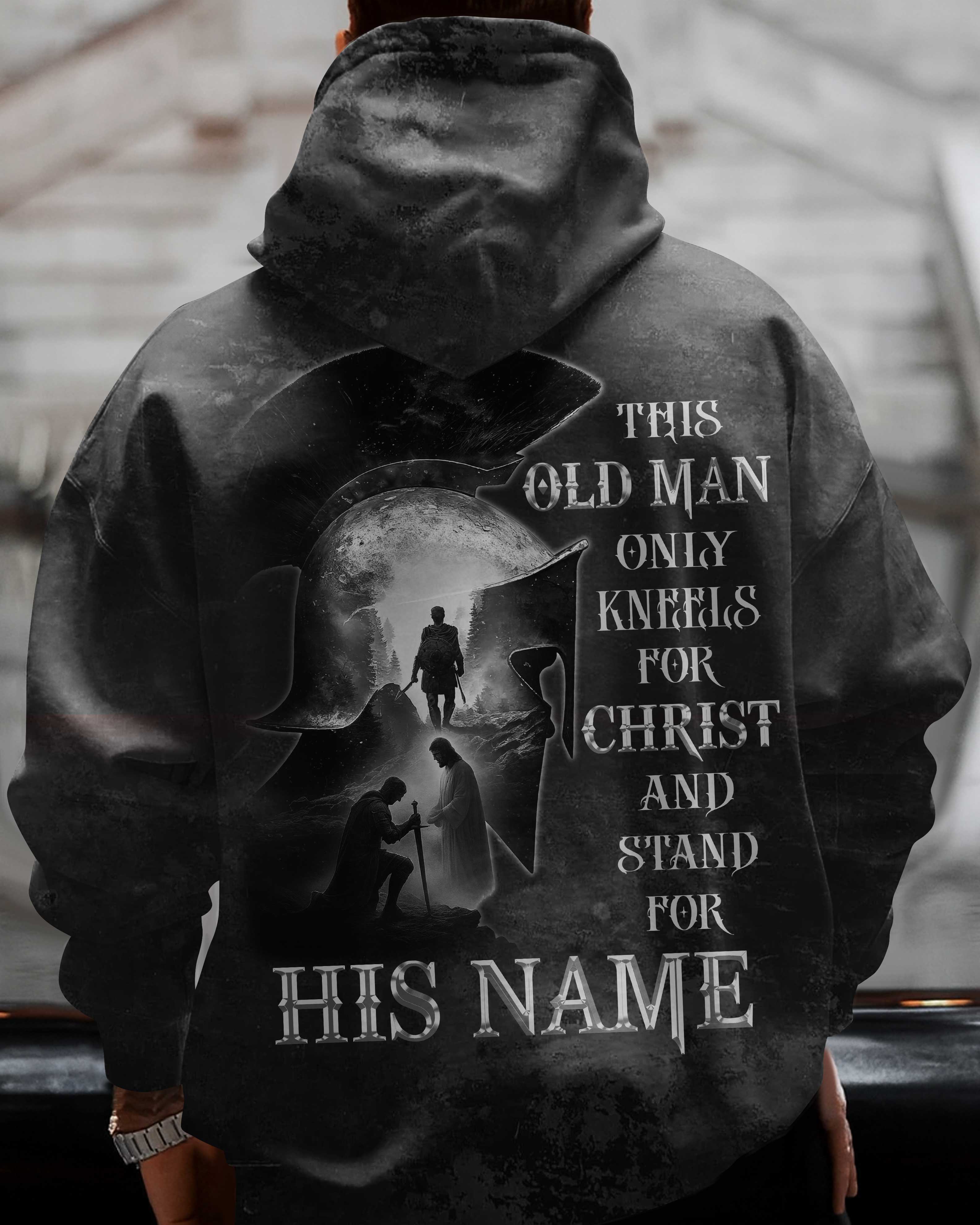 Kneel for Christ and Stand For His Name Shirt