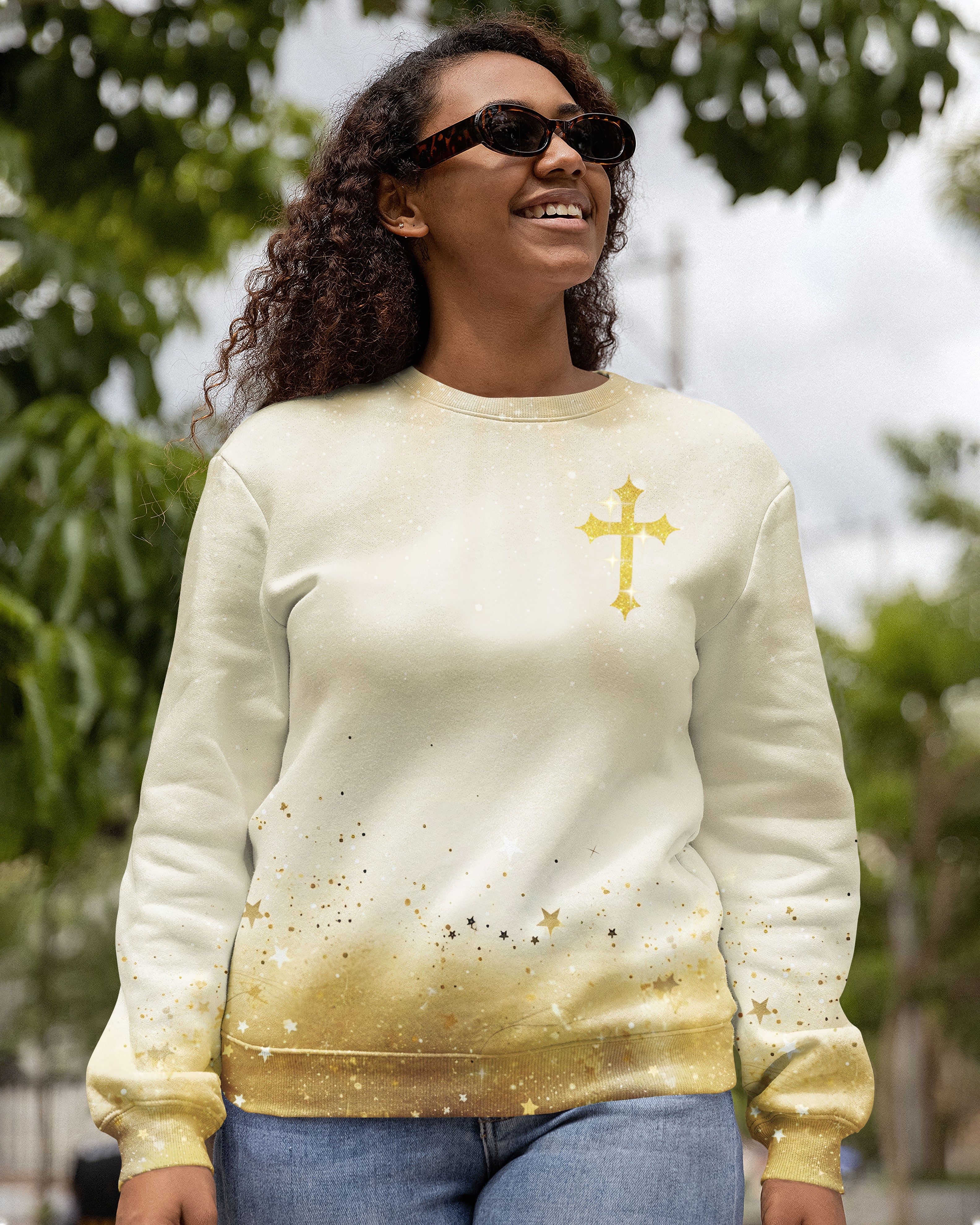 From Suffering To Glory All Over Print Sweater