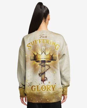 From Suffering To Glory All Over Print Sweater