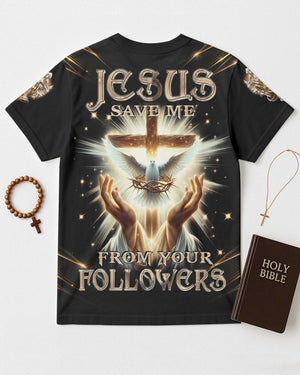 Jesus Save Me All Over Print T-Shirt