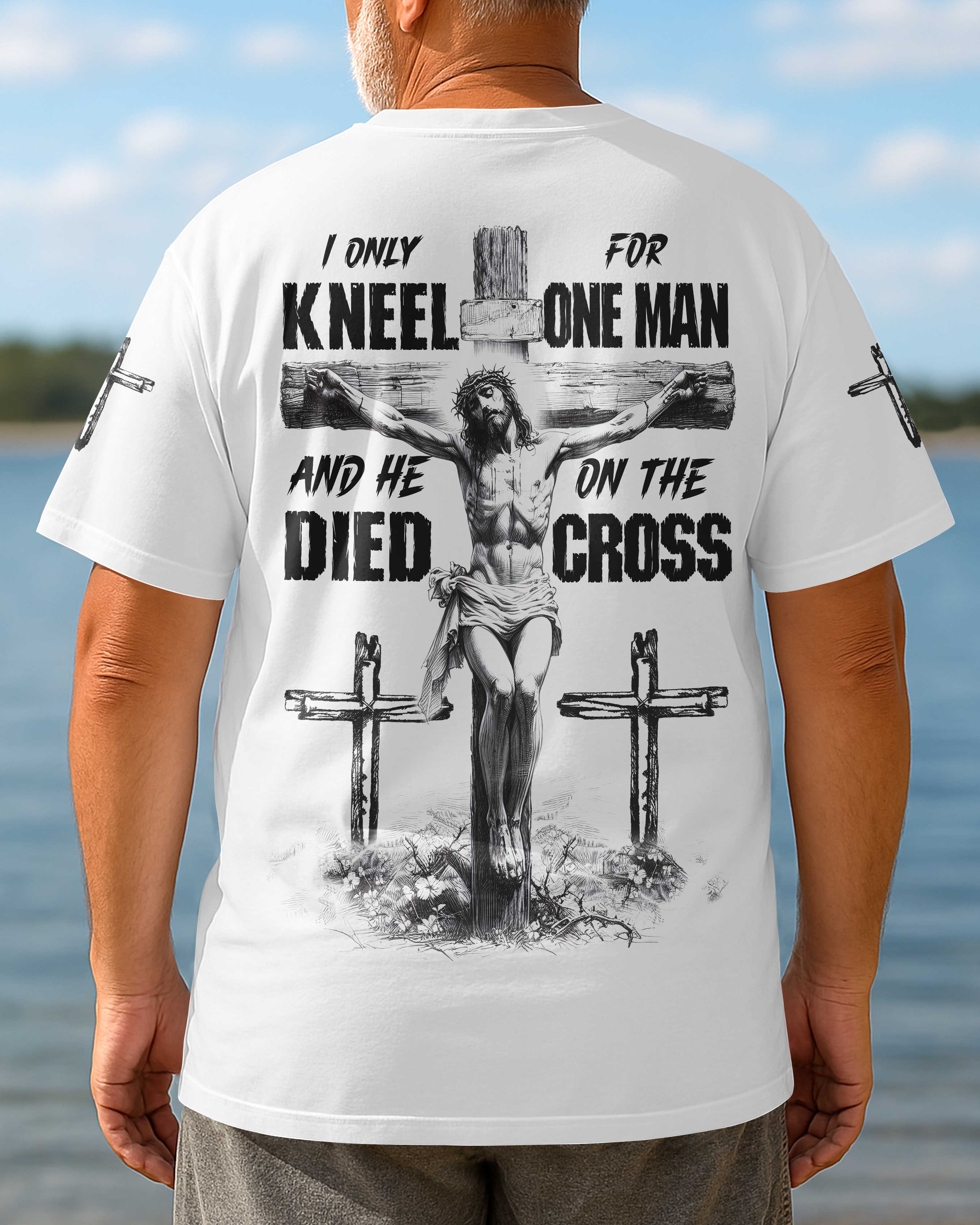 I Only Kneel For One Man All Over Print T-Shirt