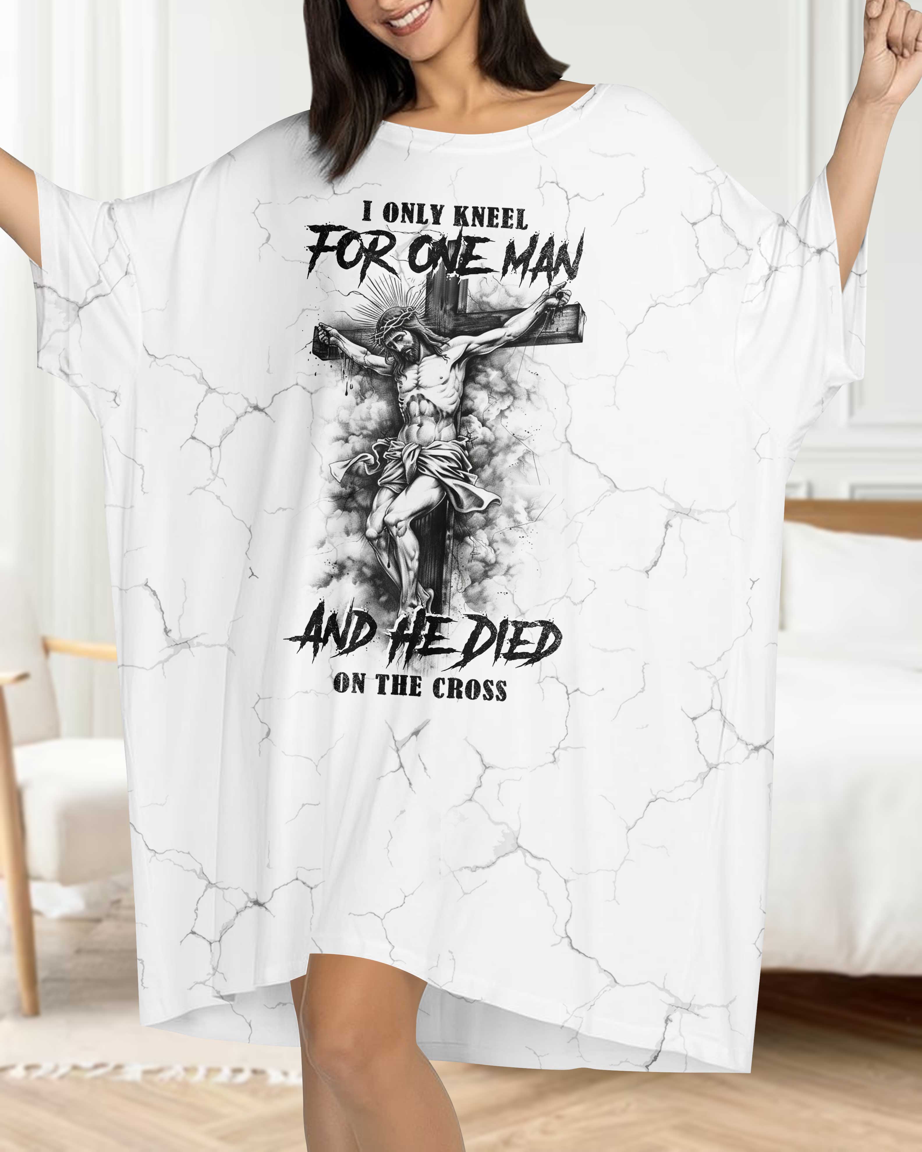 I Only Kneel For One Man All Over Print Sleep Tee