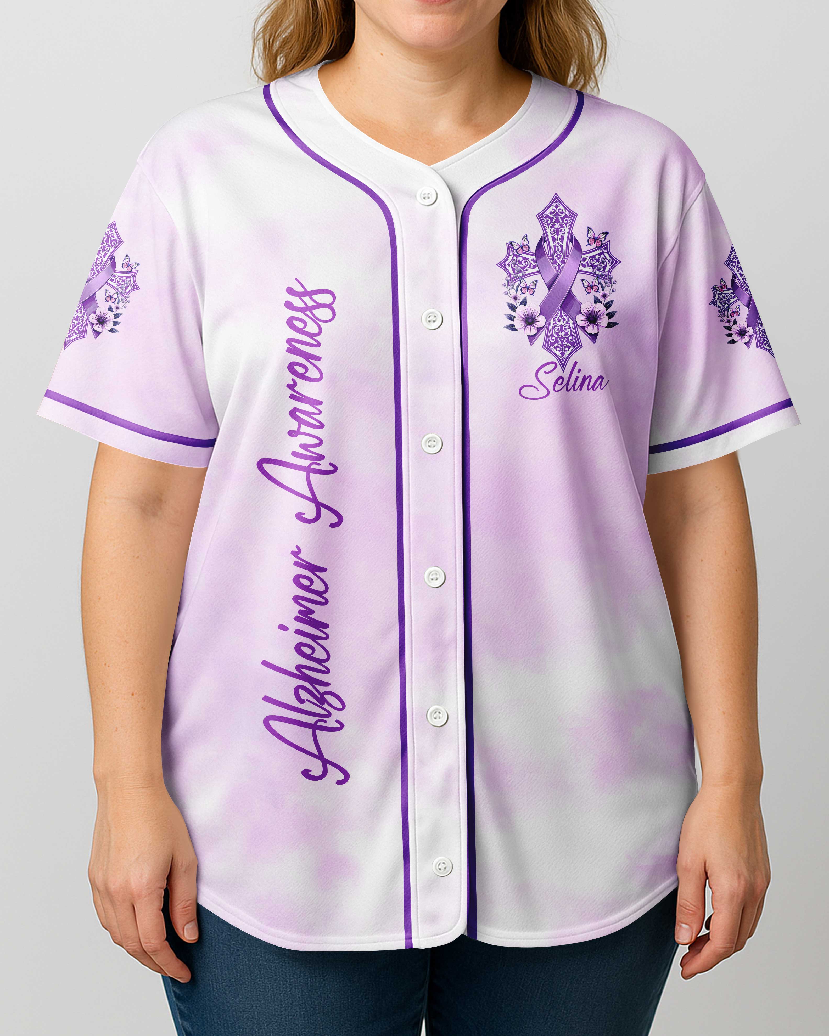 Let Your Faith Be Bigger Than Your Fear All Over Print Jersey