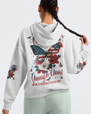 I Can Do All Things Through Christ All Over Print Hoodie