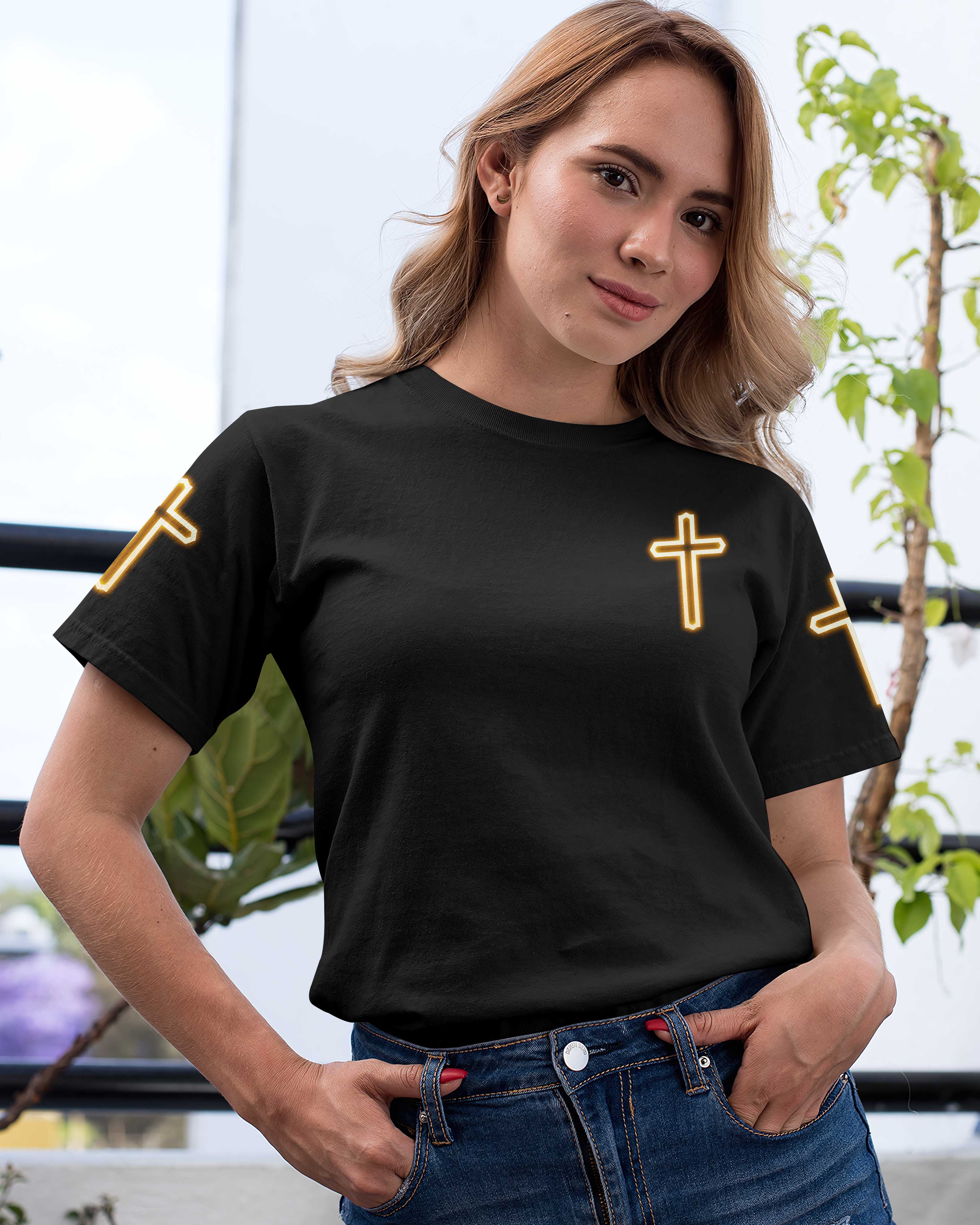 Way Maker Miracle Worker Promise Keeper All Over Print T-Shirt