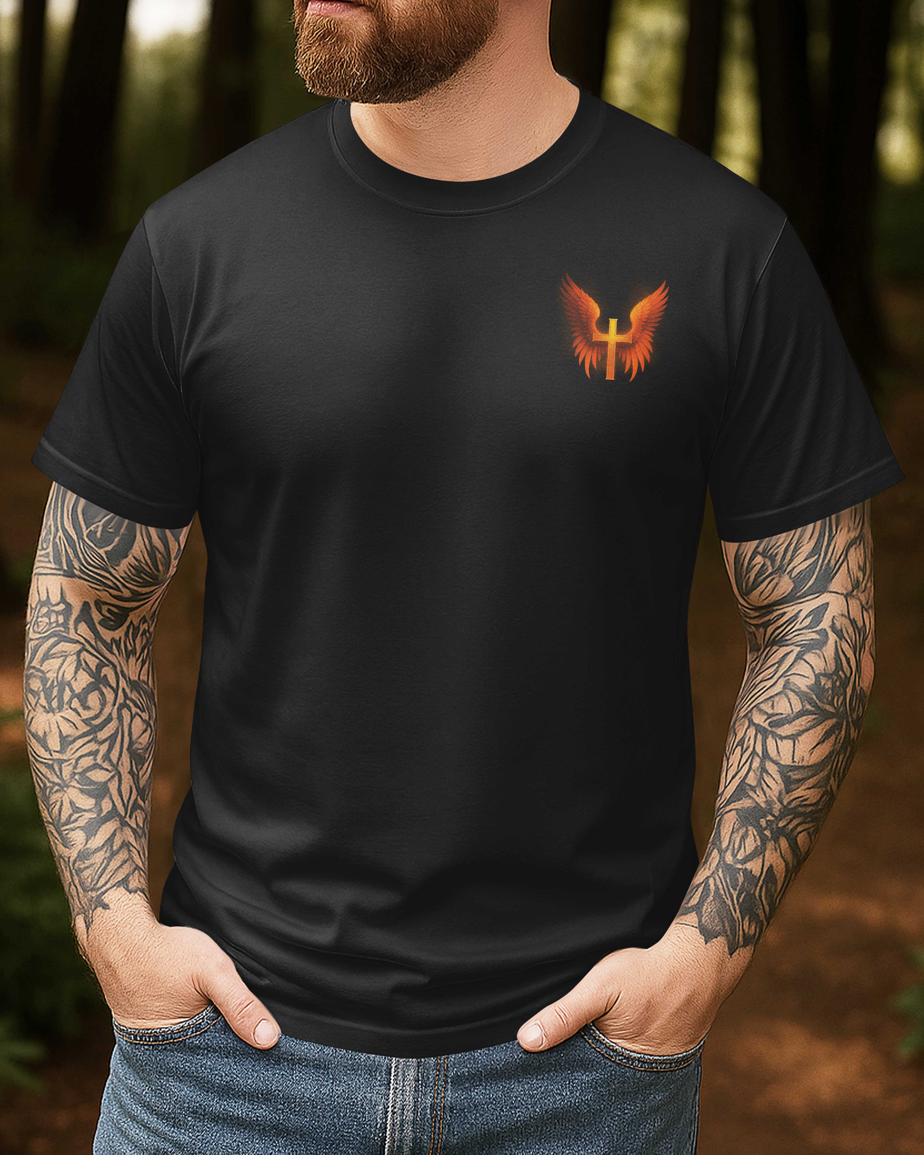 My Faith Does Not Rest In The Wisdom Of Men But In The Power Of God All Over Print T-Shirt